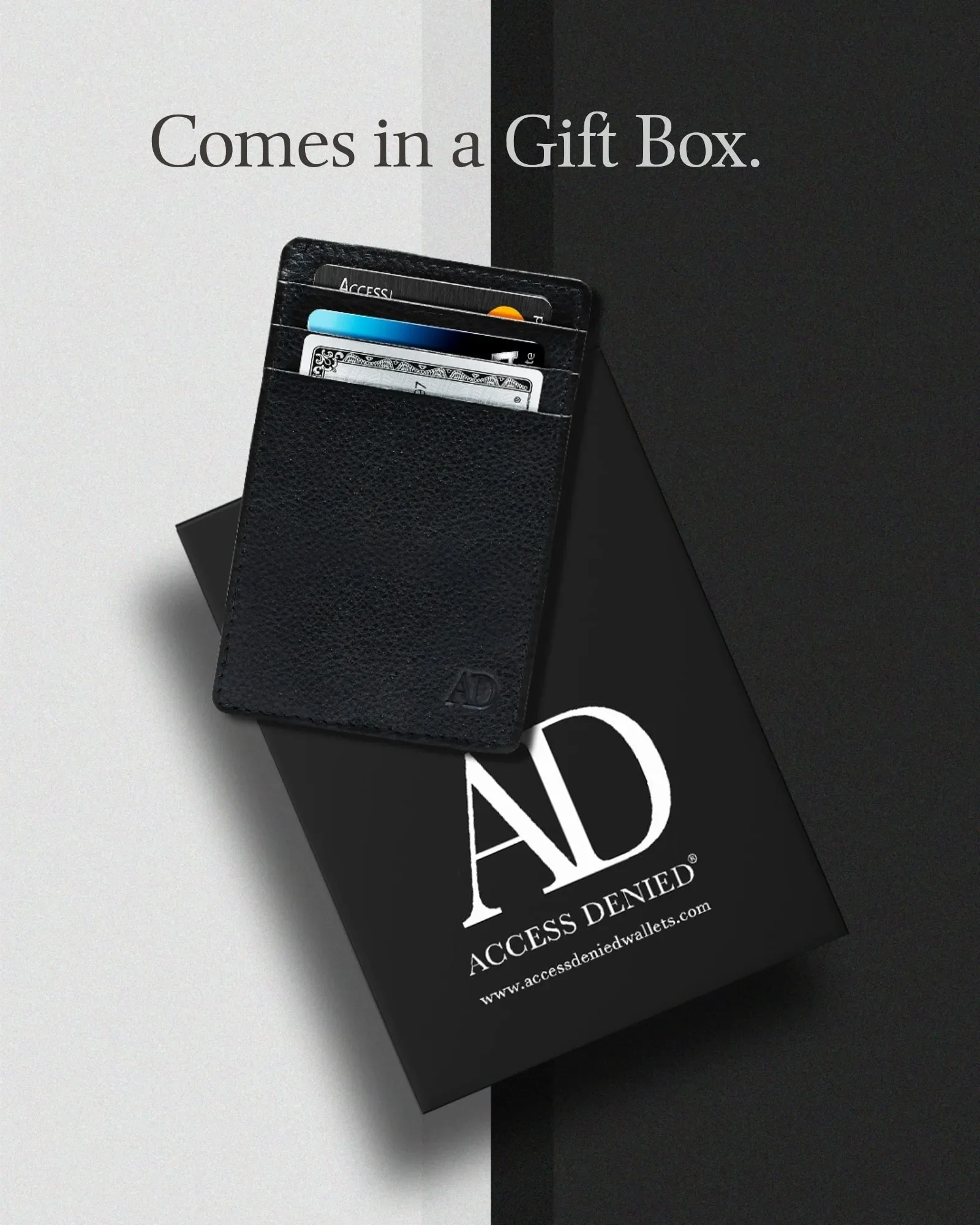 Leather RFID Minimalist Card Holder - Image 13