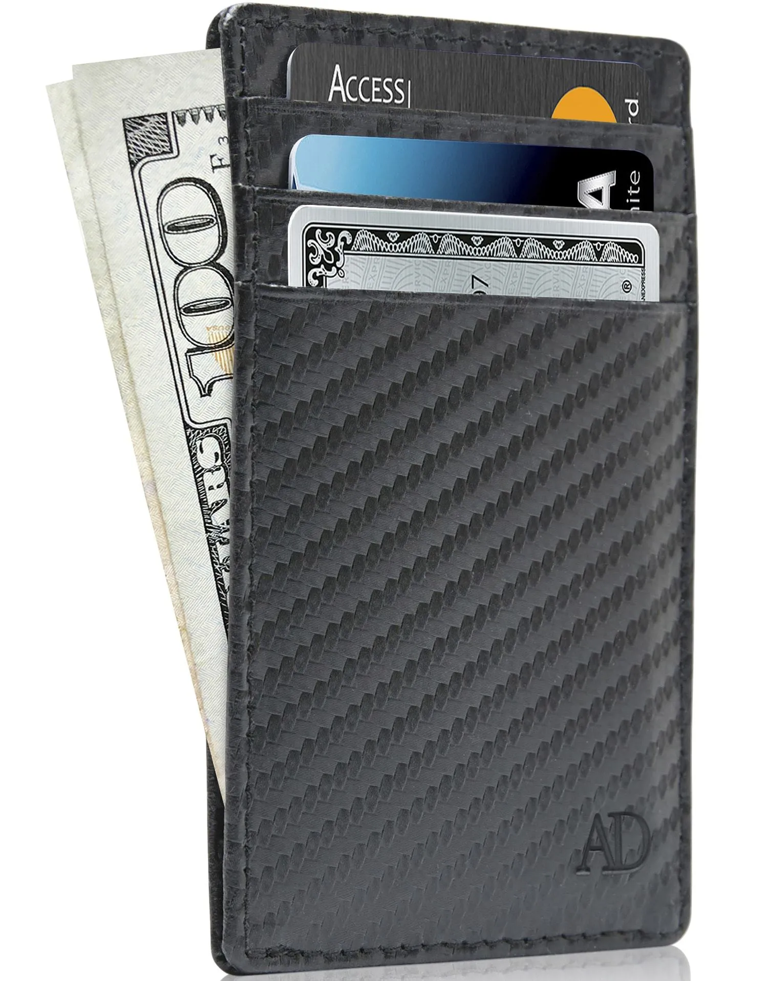 Leather RFID Minimalist Card Holder - Image 14