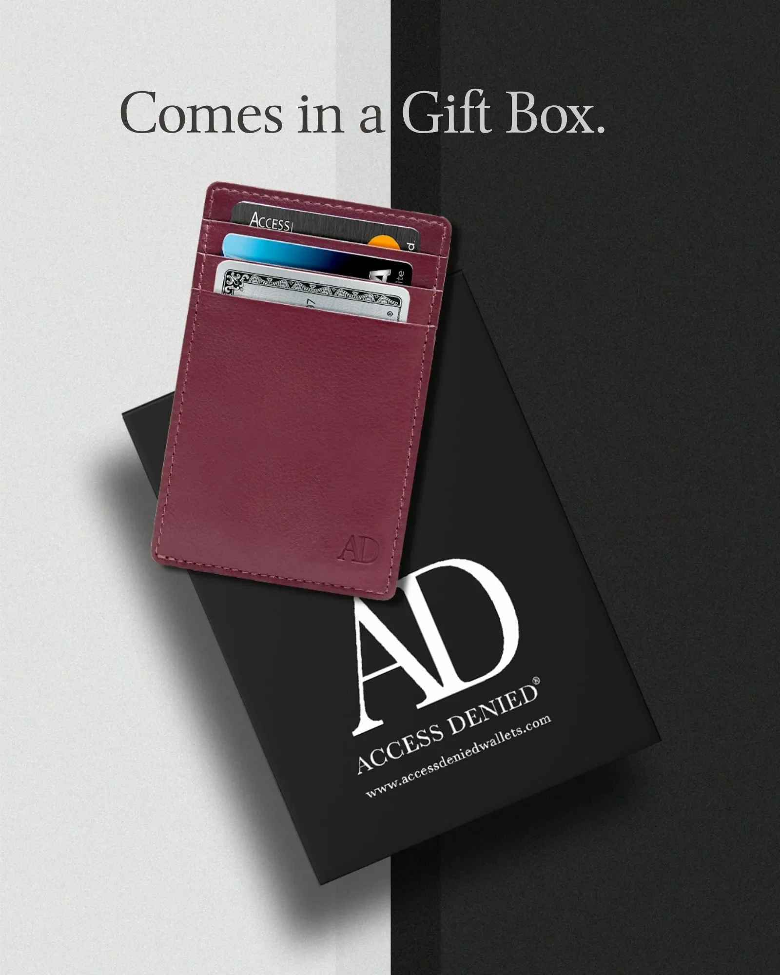 Leather RFID Minimalist Card Holder - Image 26