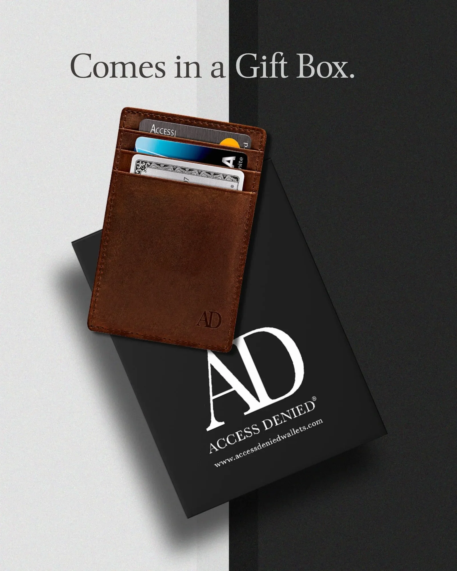 Leather RFID Minimalist Card Holder - Image 27