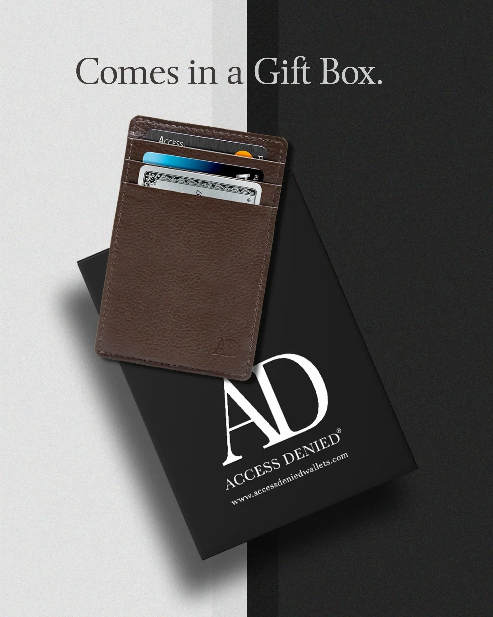 Leather RFID Minimalist Card Holder - Image 35