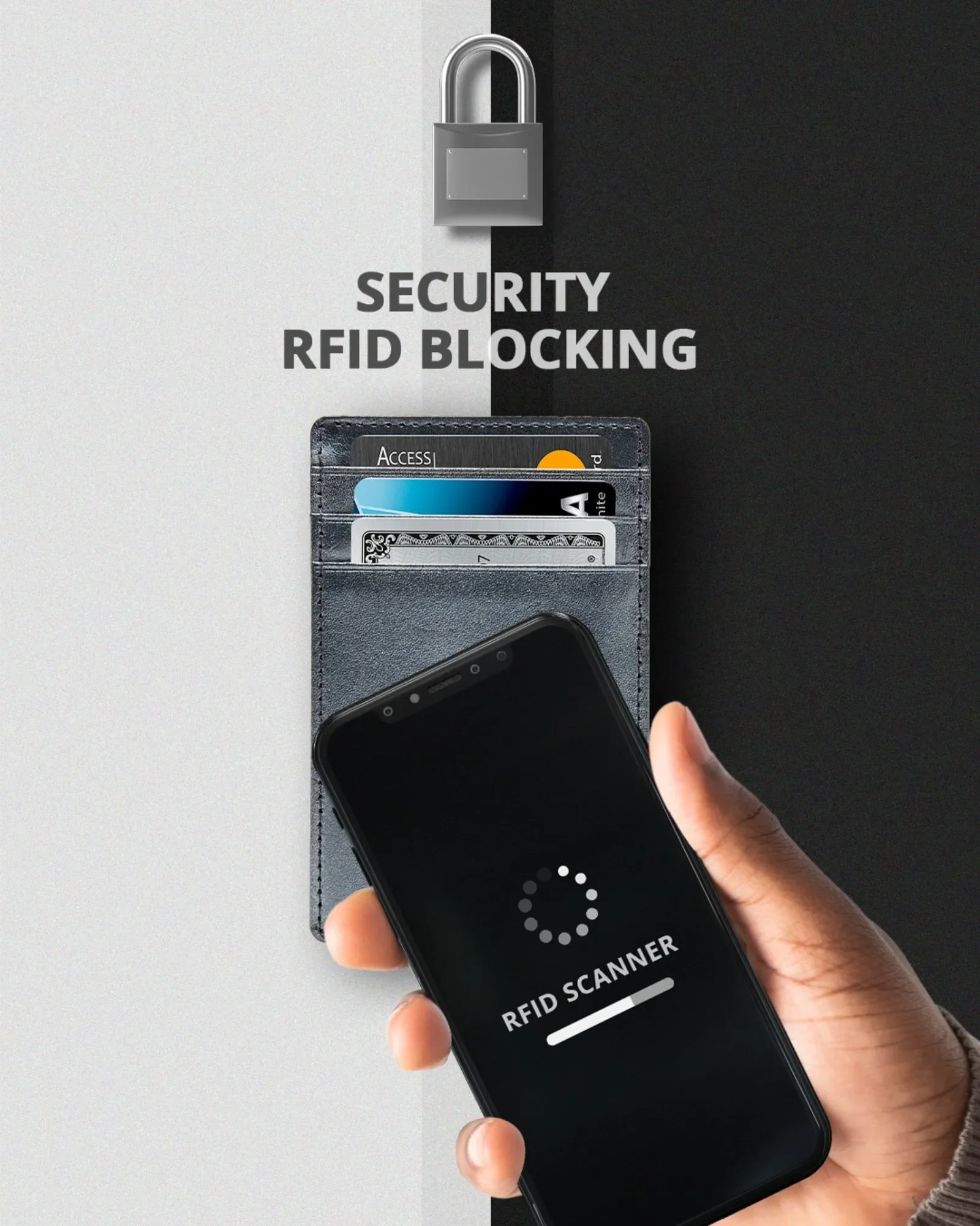 Leather RFID Minimalist Card Holder - Image 43