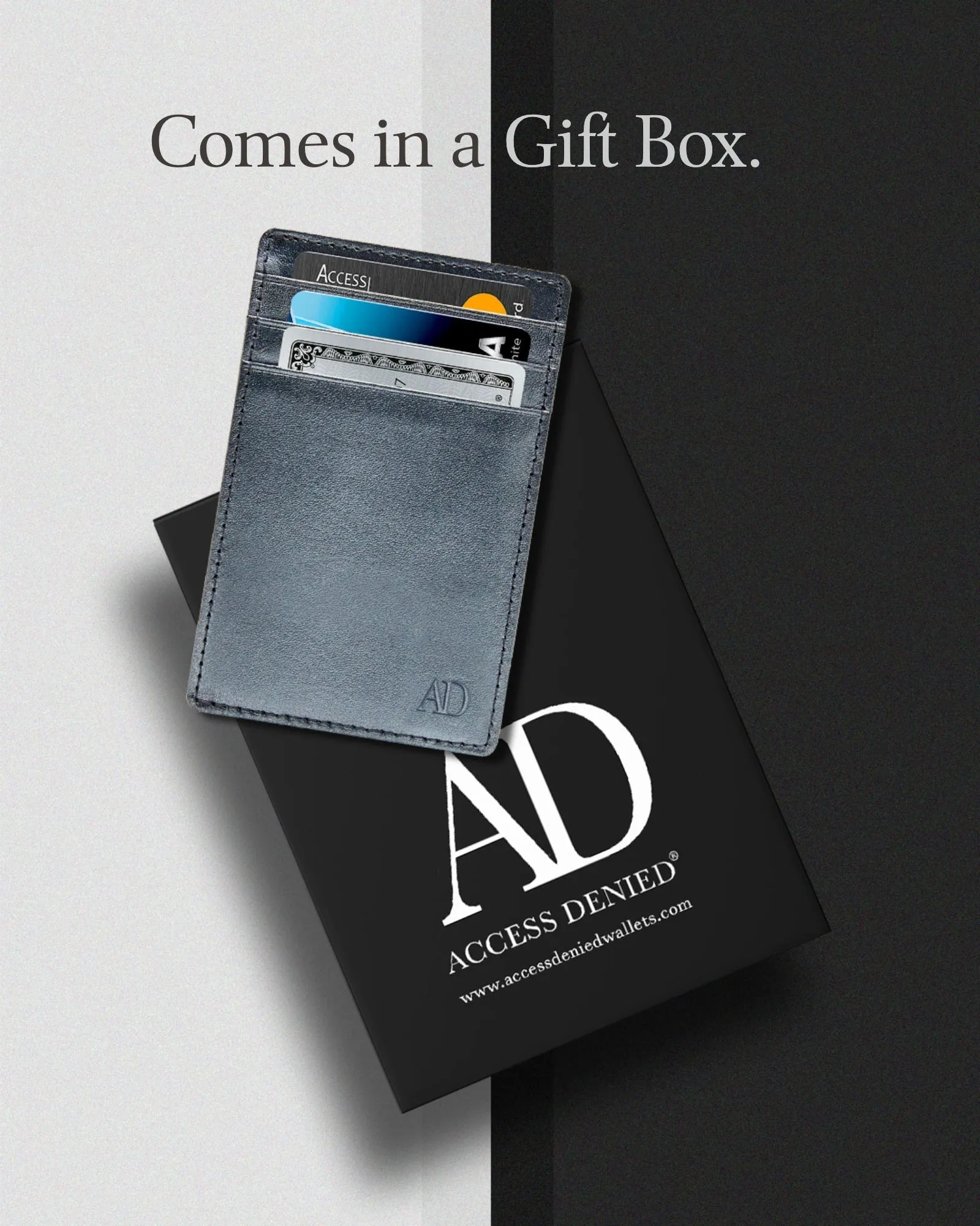 Leather RFID Minimalist Card Holder - Image 46