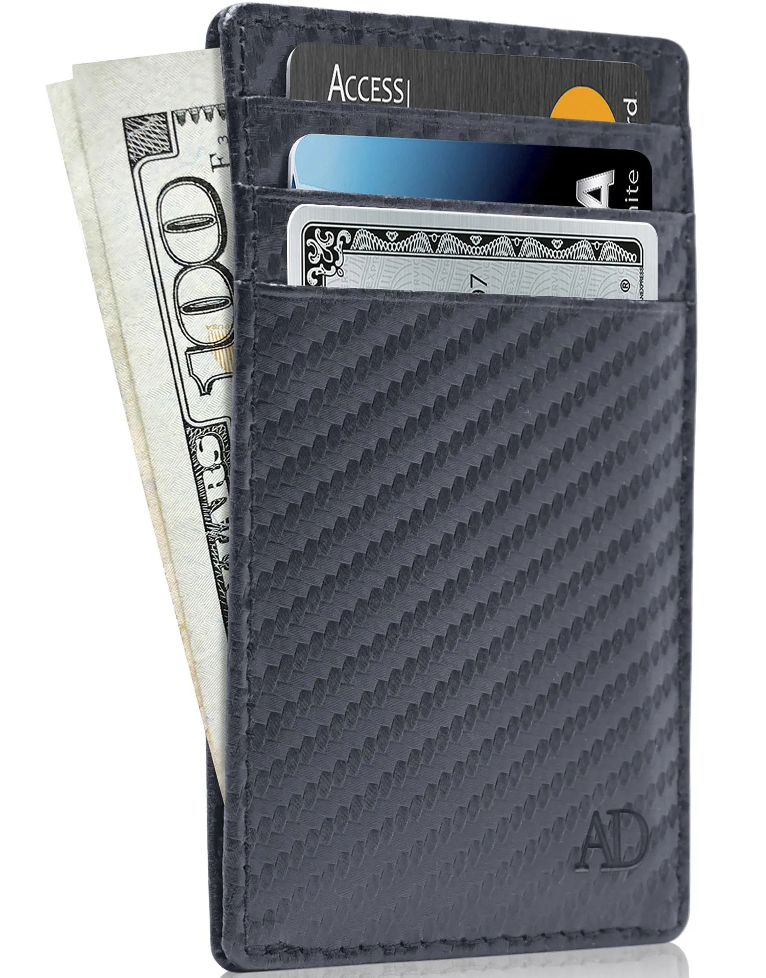 Leather RFID Minimalist Card Holder - Image 49