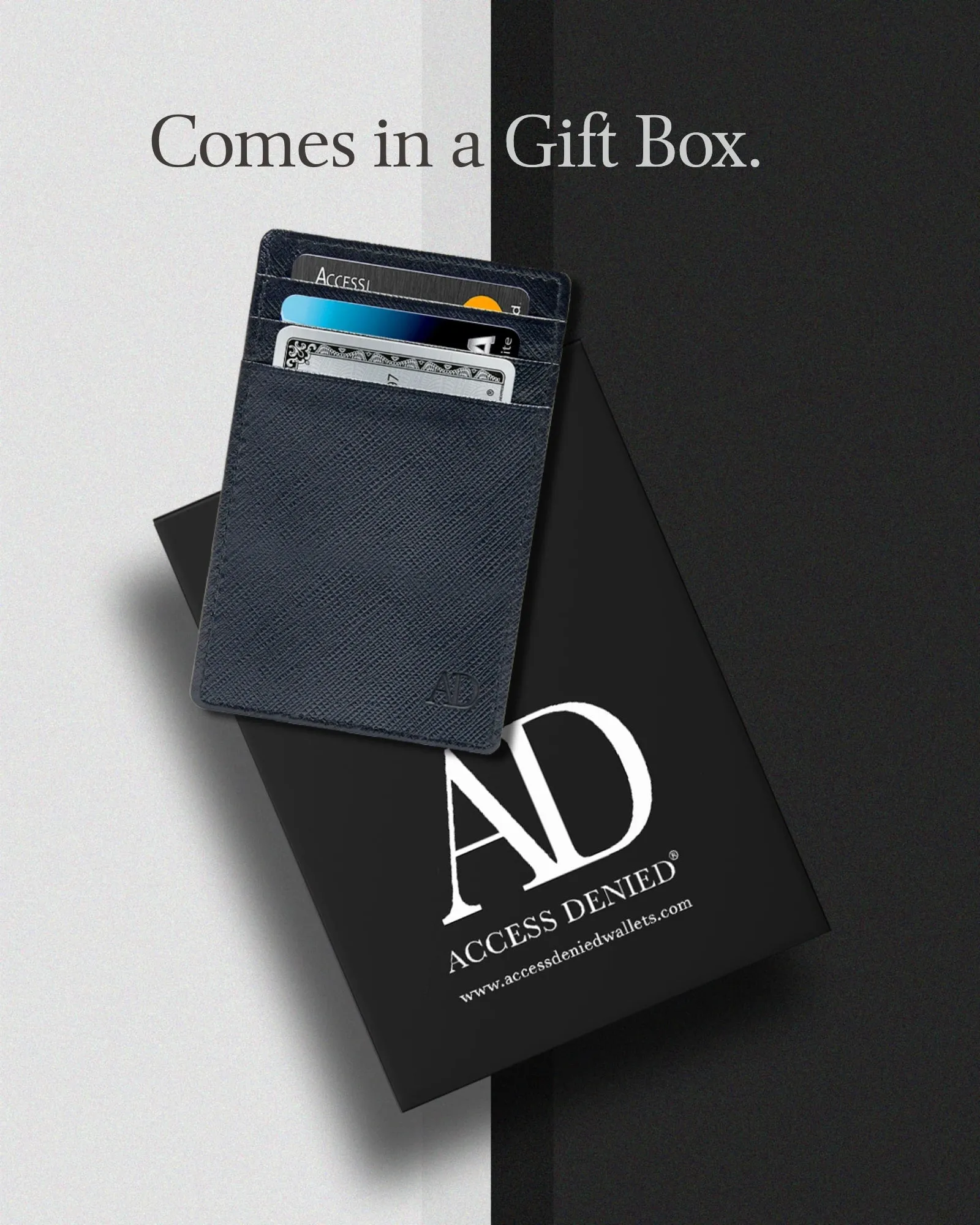 Leather RFID Minimalist Card Holder - Image 52