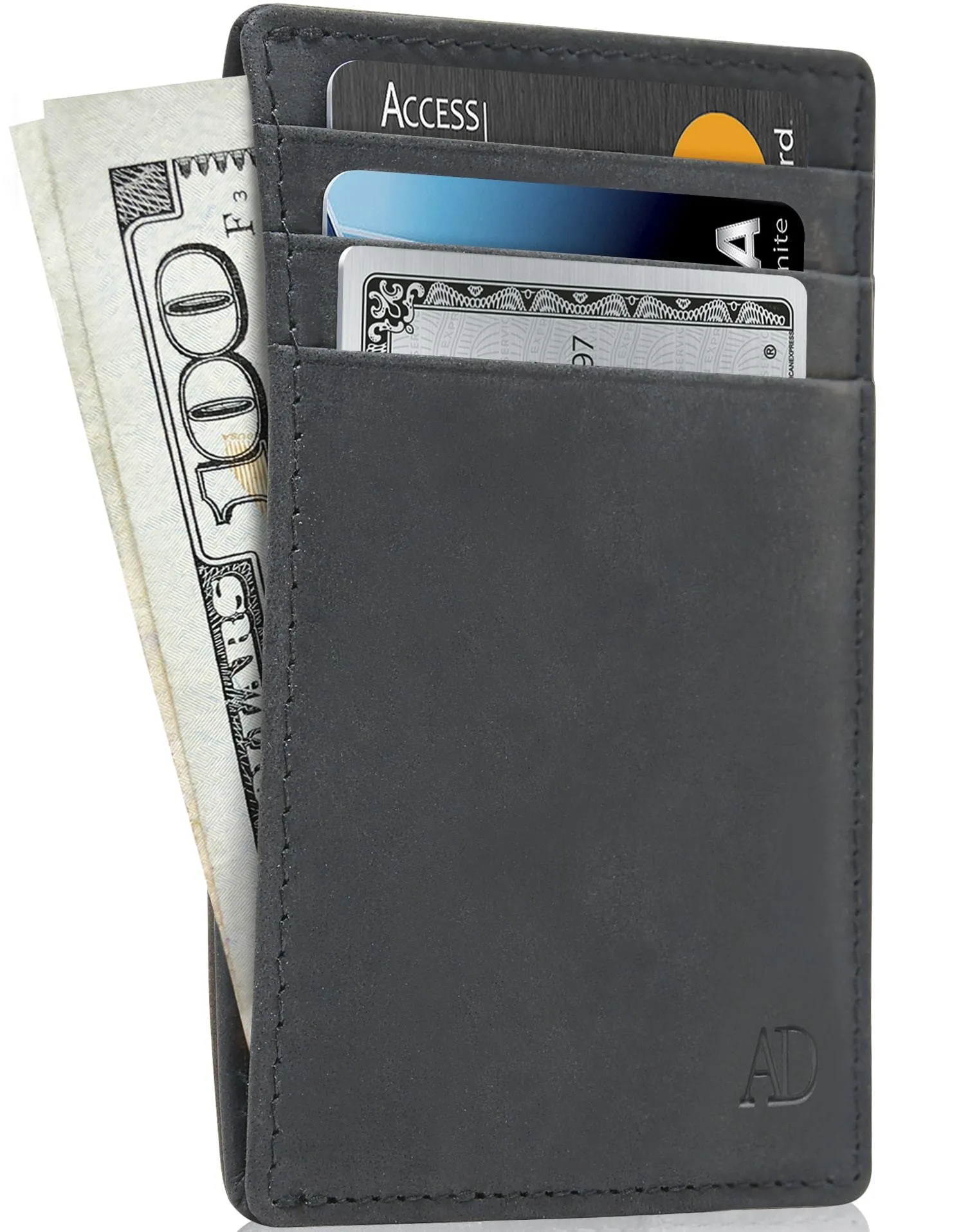 Leather RFID Minimalist Card Holder - Image 53