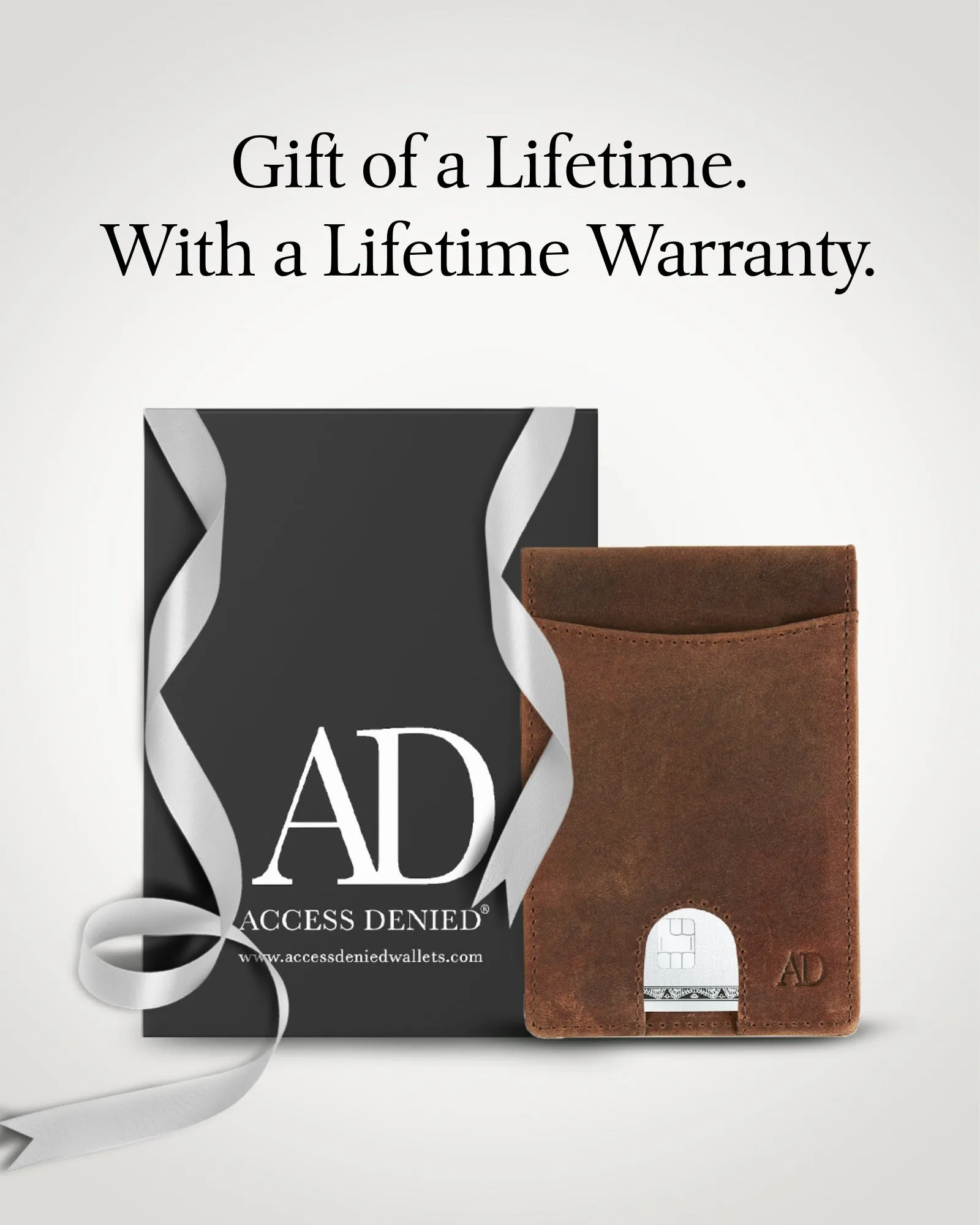 Leather Money Clip Bifold Wallet - Image 5