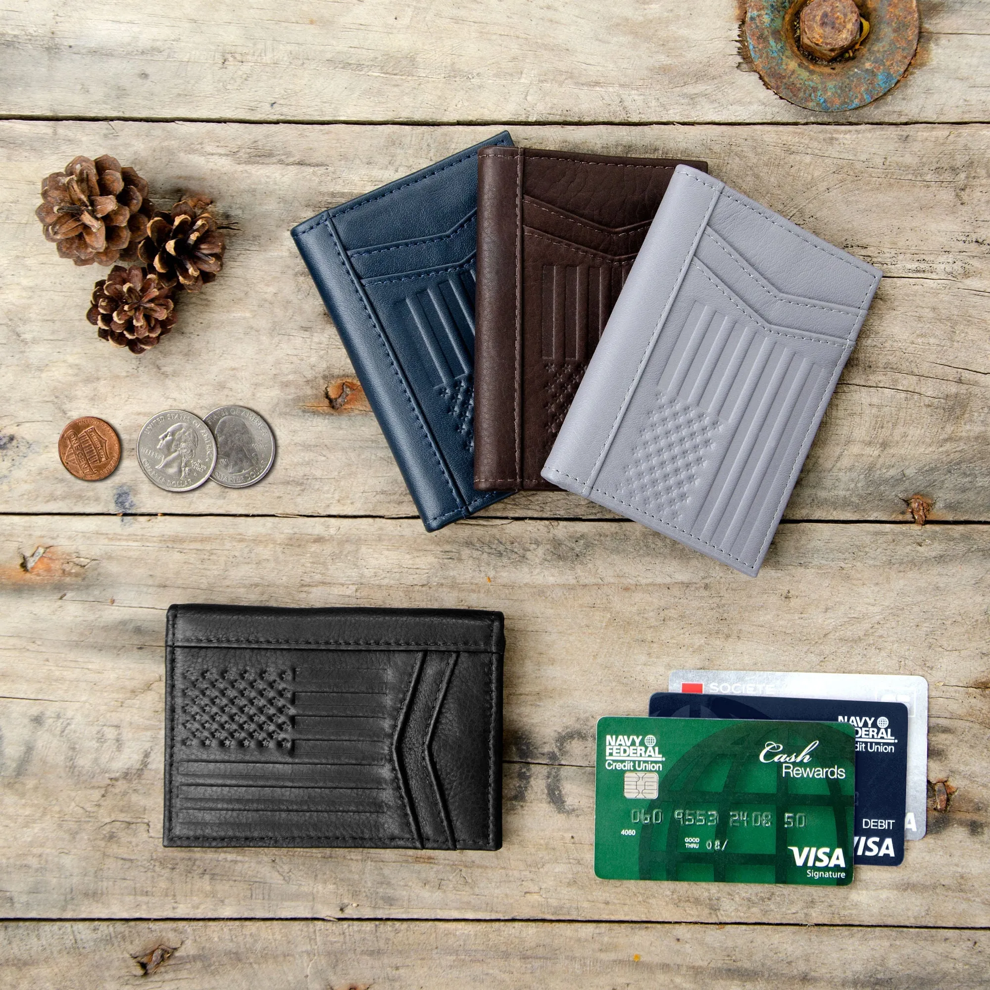 Slim Vertical 1.0 Wallets (Cards, Cash, Coins, AirTag) - Image 5
