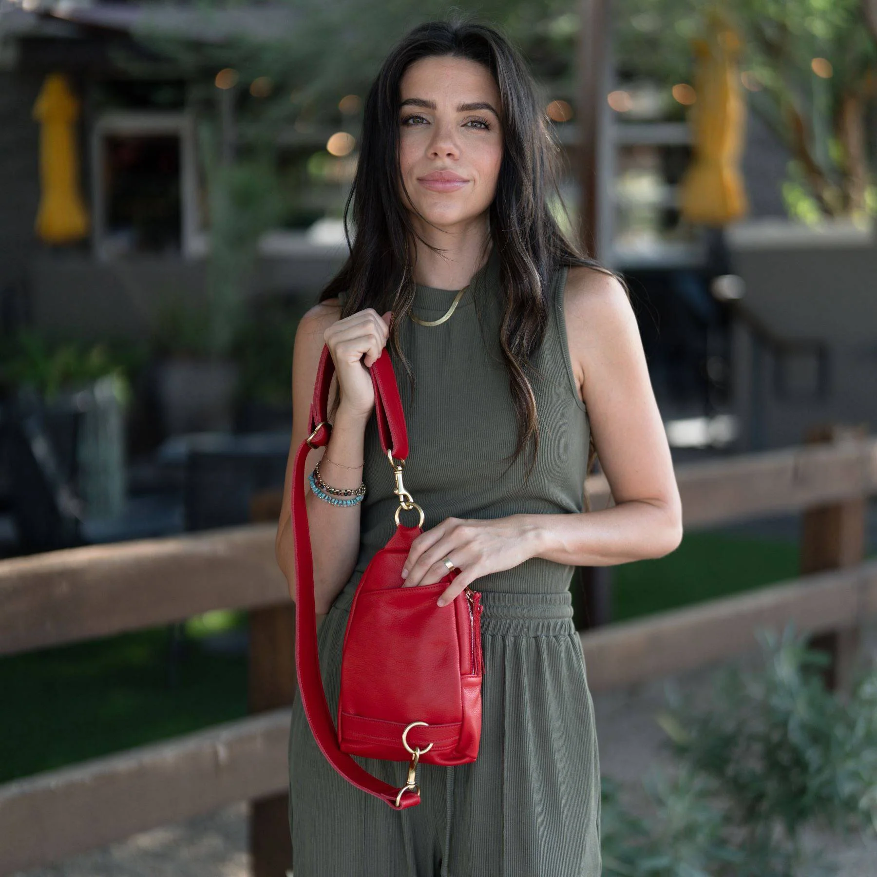 Stylish Leather Sling Bag for Women - Image 14