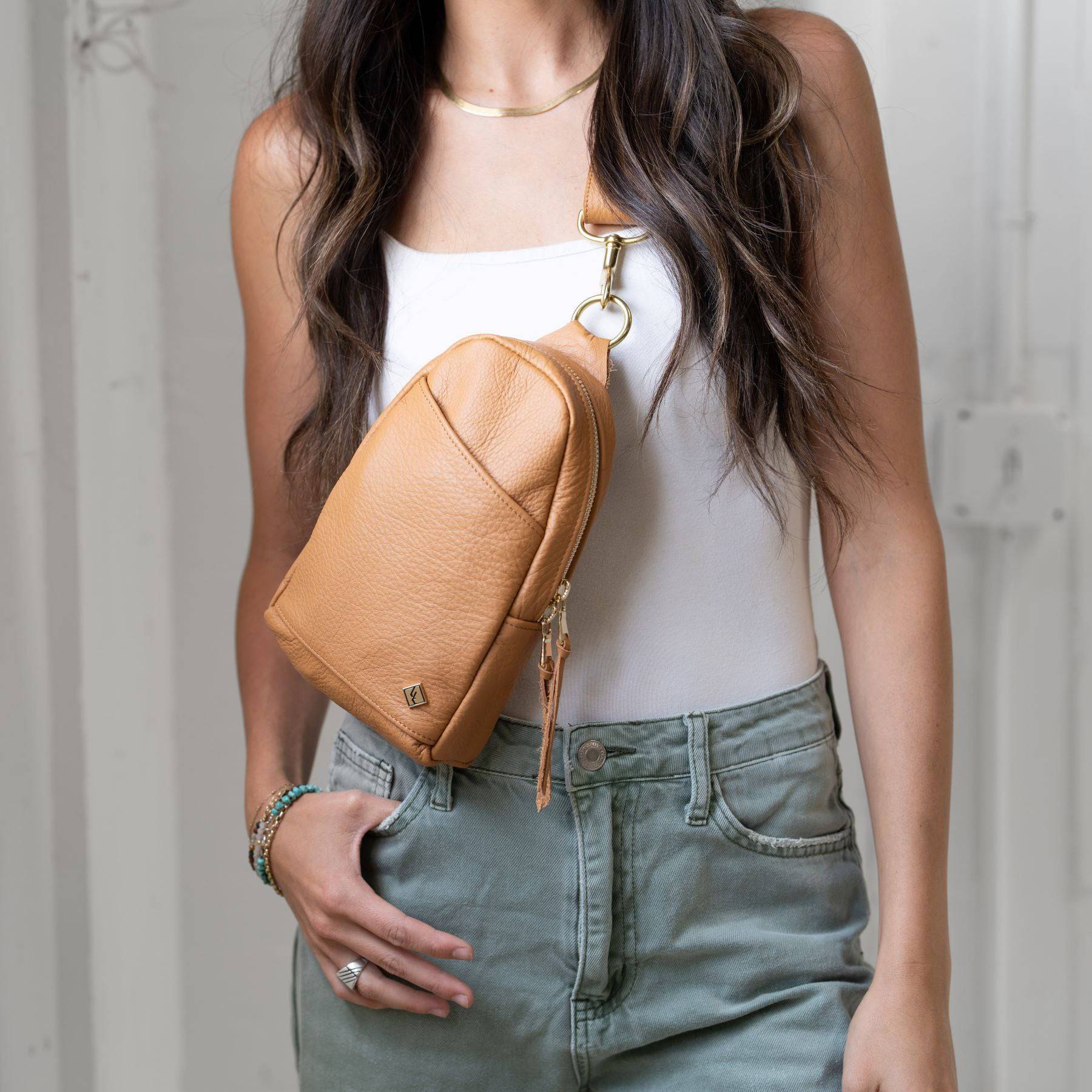 Stylish Leather Sling Bag for Women - Image 16
