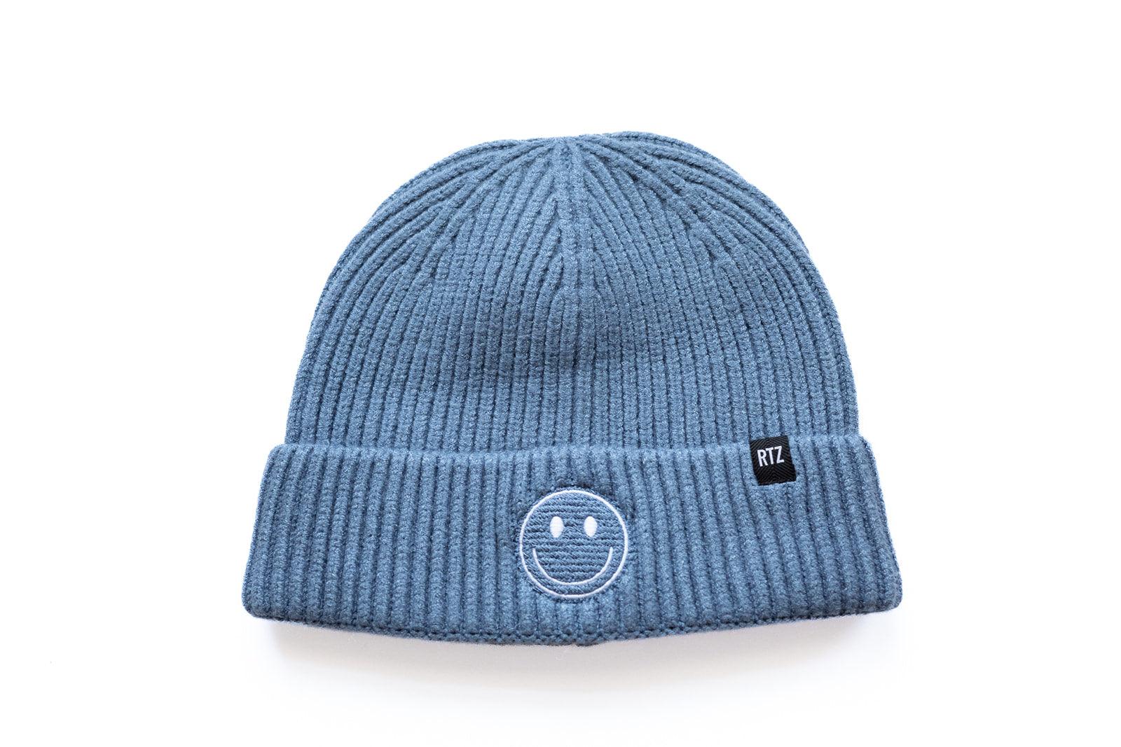 Cozy Smiley Face Knit Beanie - Image 12