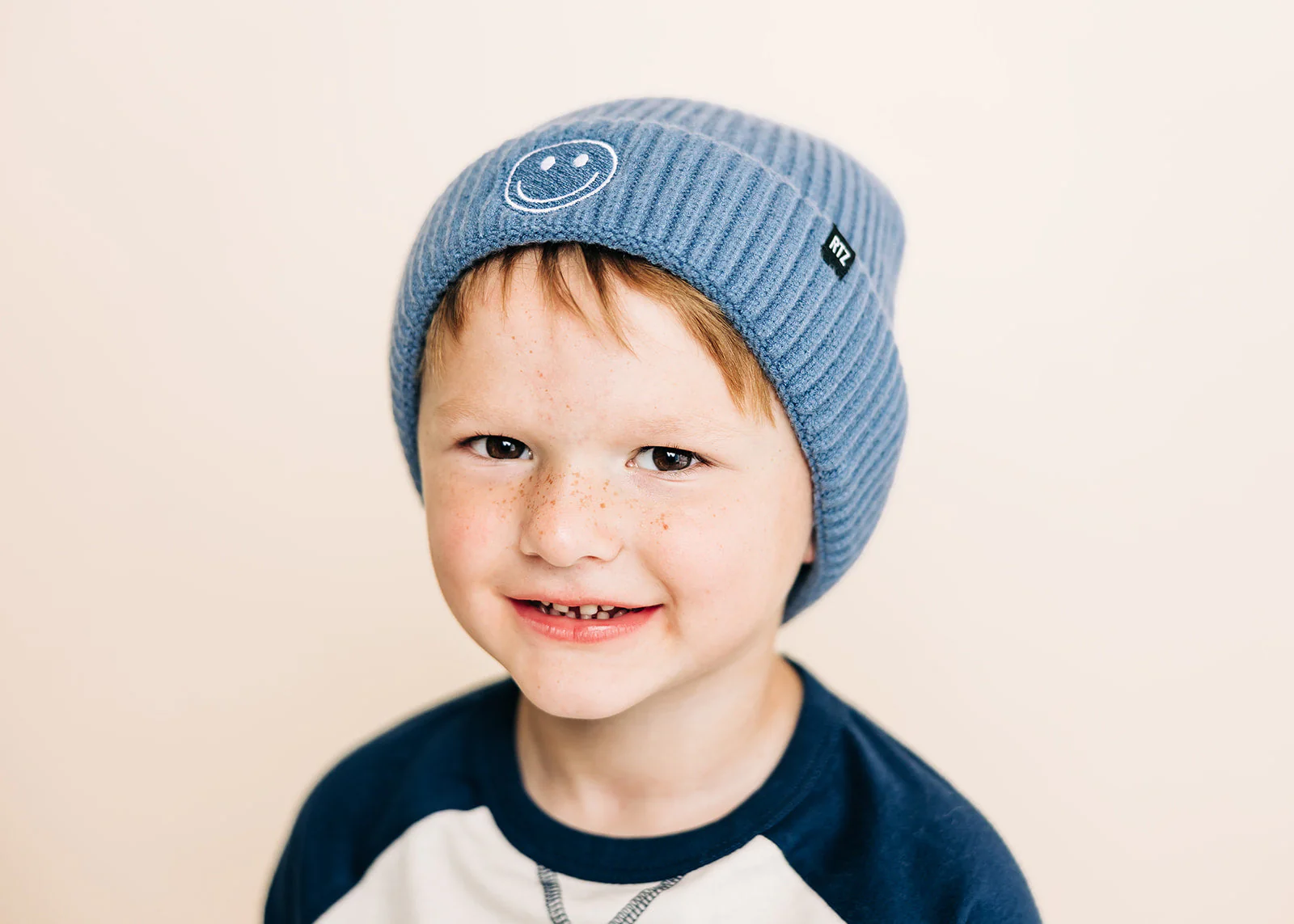 Cozy Smiley Face Knit Beanie - Image 13