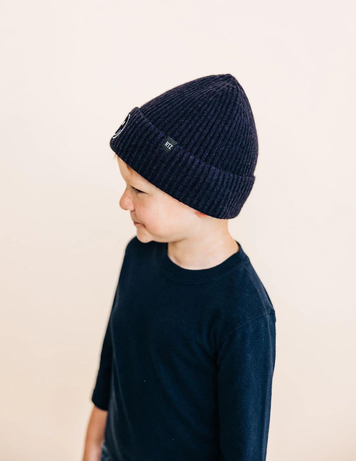 Cozy Smiley Face Knit Beanie - Image 15