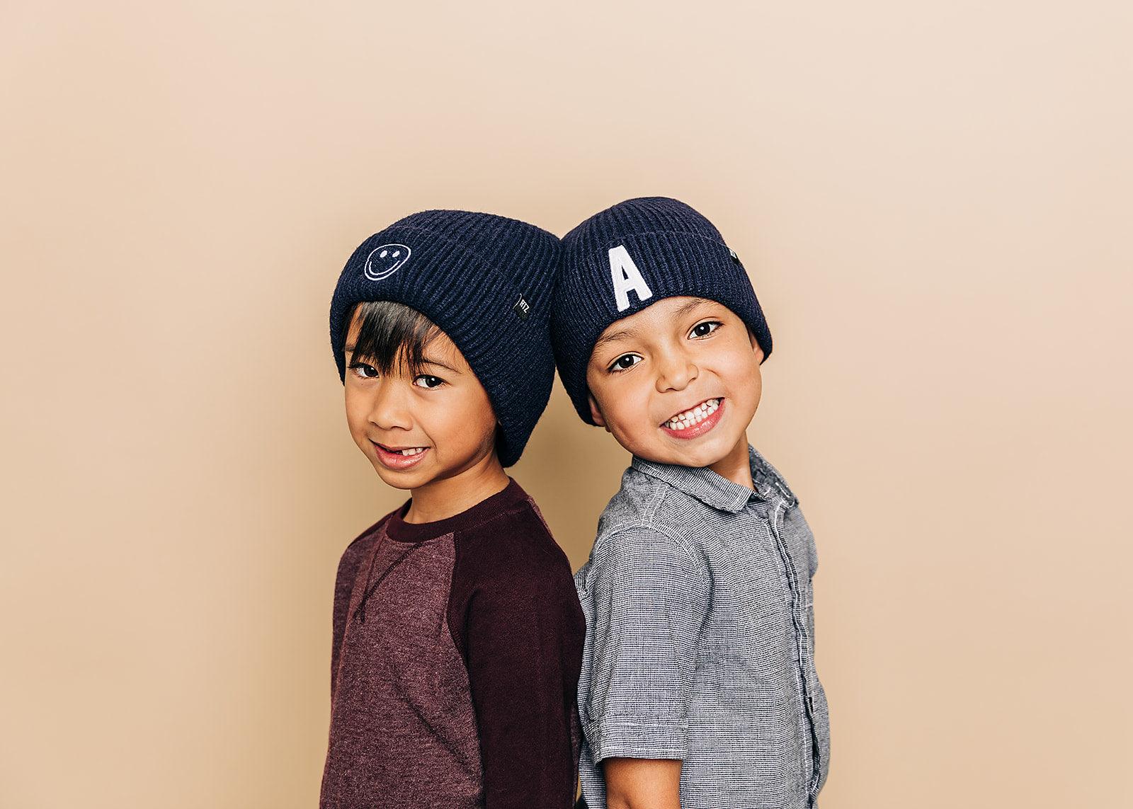 Cozy Smiley Face Knit Beanie - Image 20
