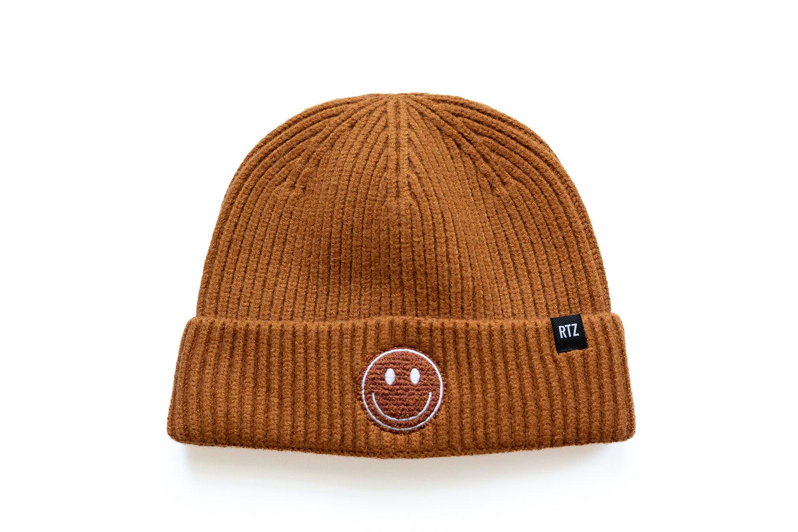 Cozy Smiley Face Knit Beanie - Image 32