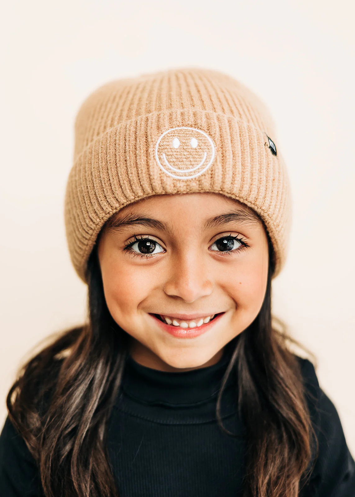 Cozy Smiley Face Knit Beanie - Image 36