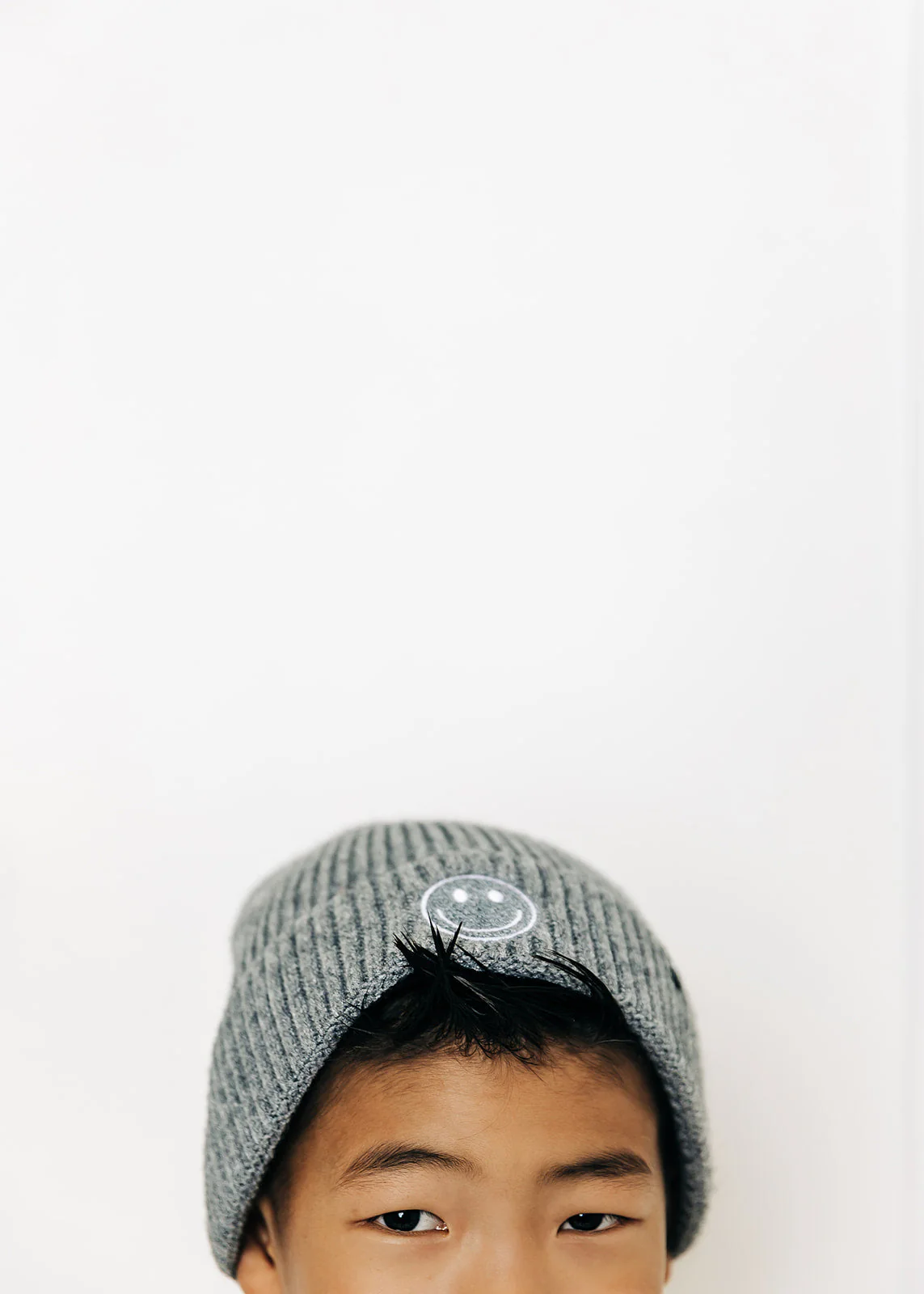 Cozy Smiley Face Knit Beanie - Image 42