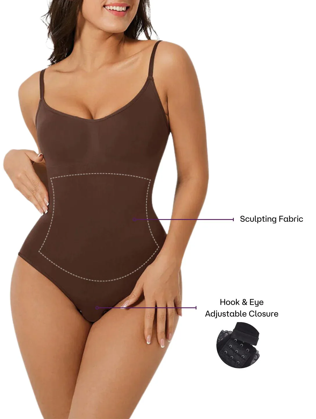 Snatched Thong Bodysuit - Image 2