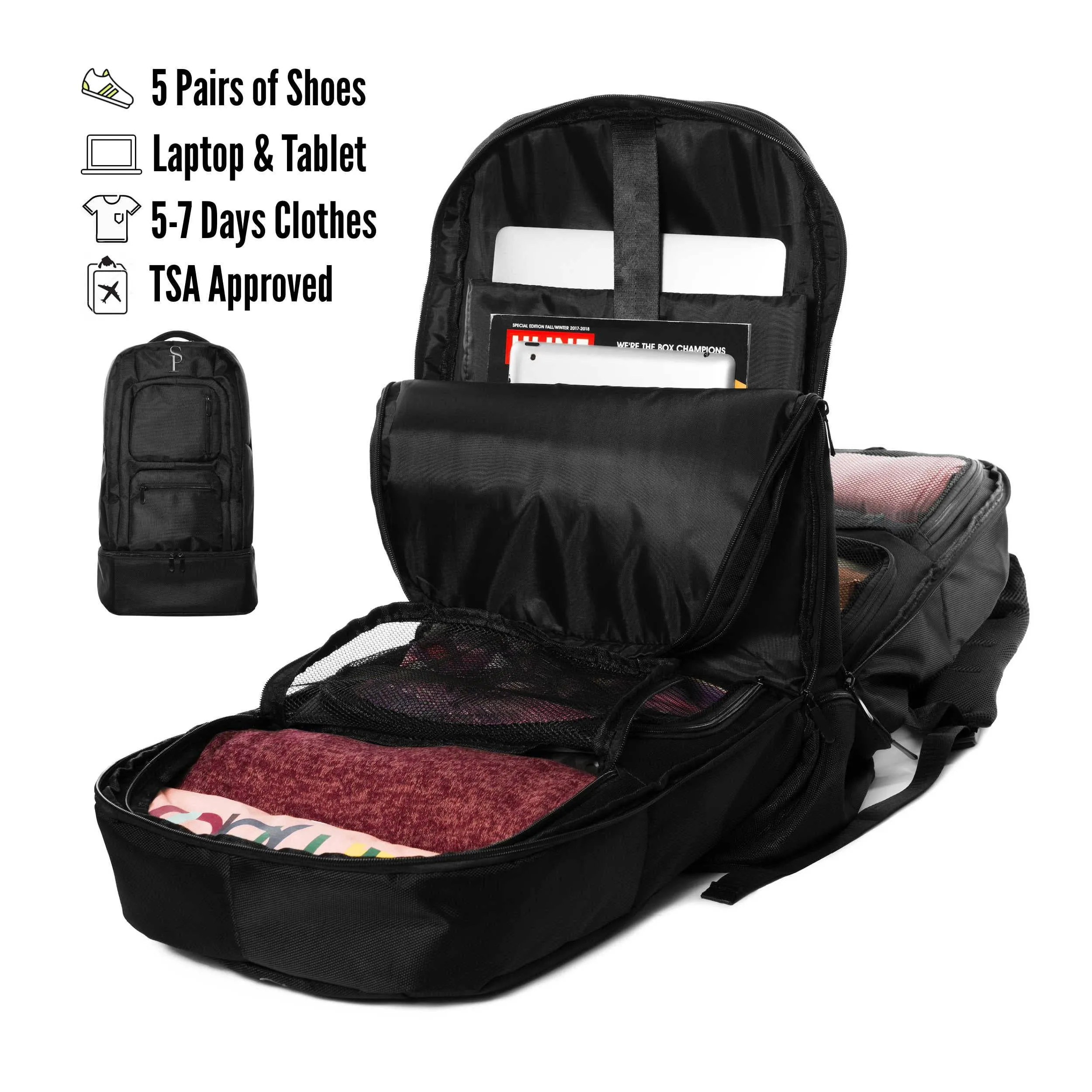 Sole Premise Bag For Shoes, Clothes, Laptop And Camera - Image 2