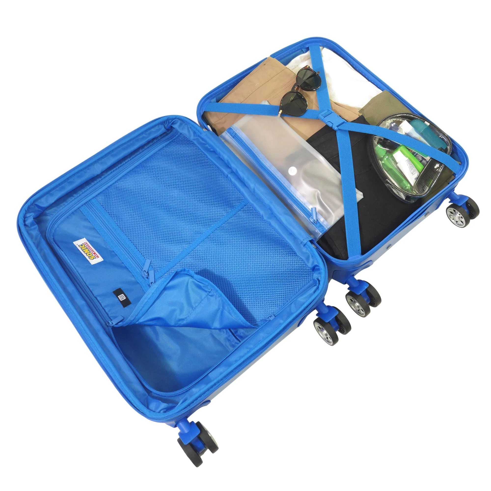 Sonic the Hedgehog Modern 21.5" Expandable Spinner Suitcase - Image 5