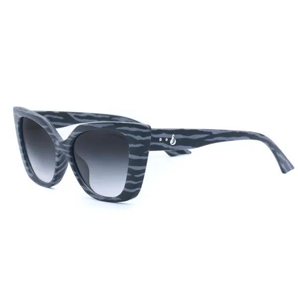 SOPHIA Sunglasses - Grey Zebra - Image 3