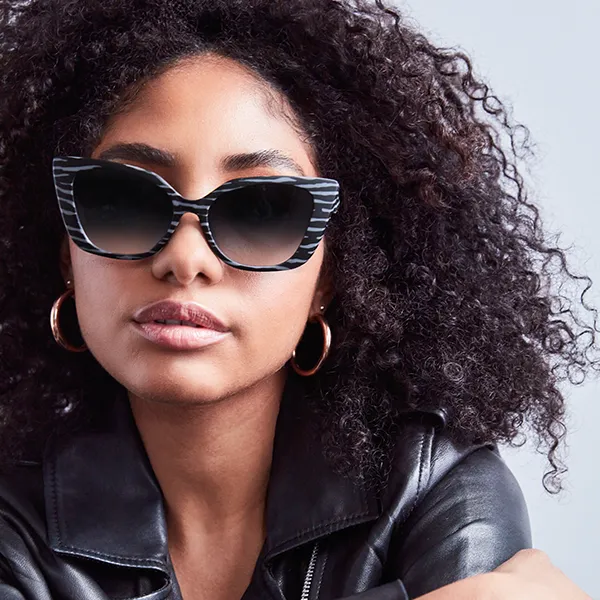SOPHIA Sunglasses - Grey Zebra - Image 4