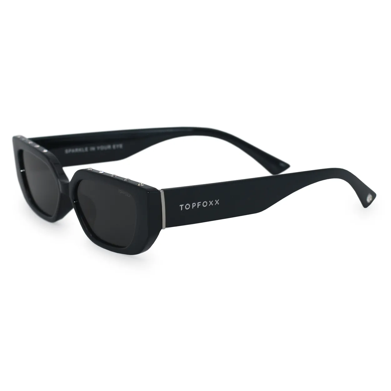 Sparkle In Your Eye Sunglasses - Black - Image 3