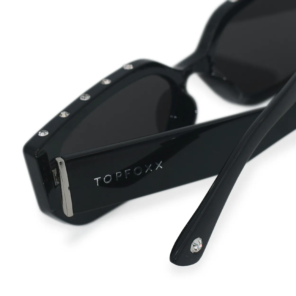 Sparkle In Your Eye Sunglasses - Black - Image 5