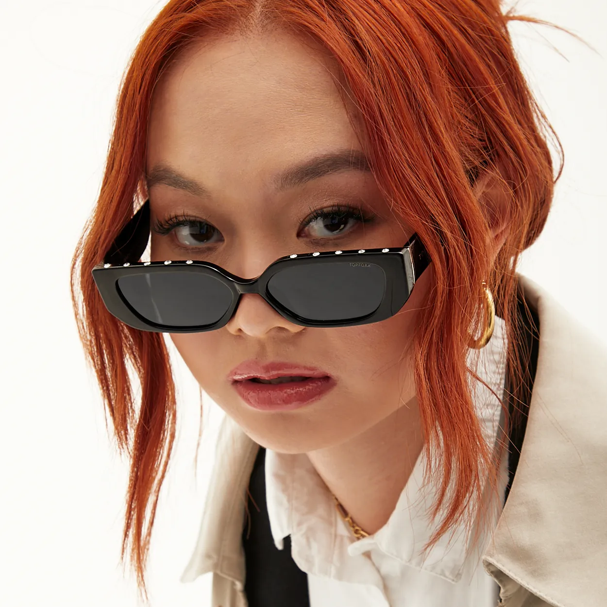 Sparkle In Your Eye Sunglasses - Black - Image 6