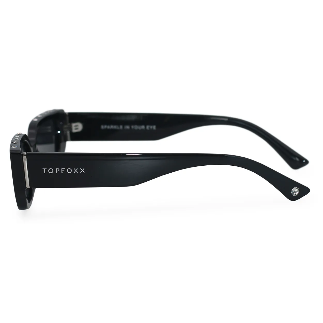 Sparkle In Your Eye Sunglasses - Black - Image 8