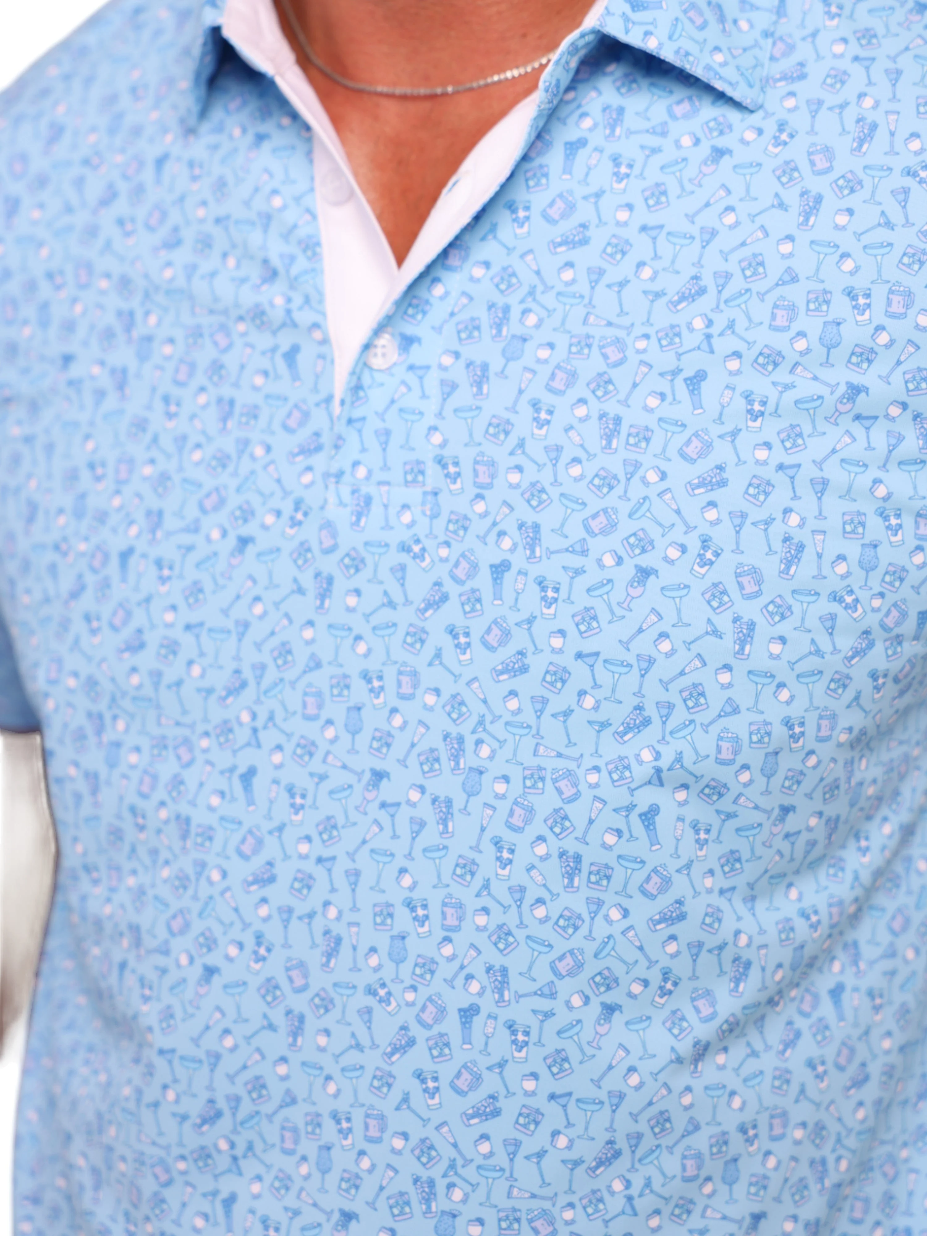 Spirits Print Polo - Image 9