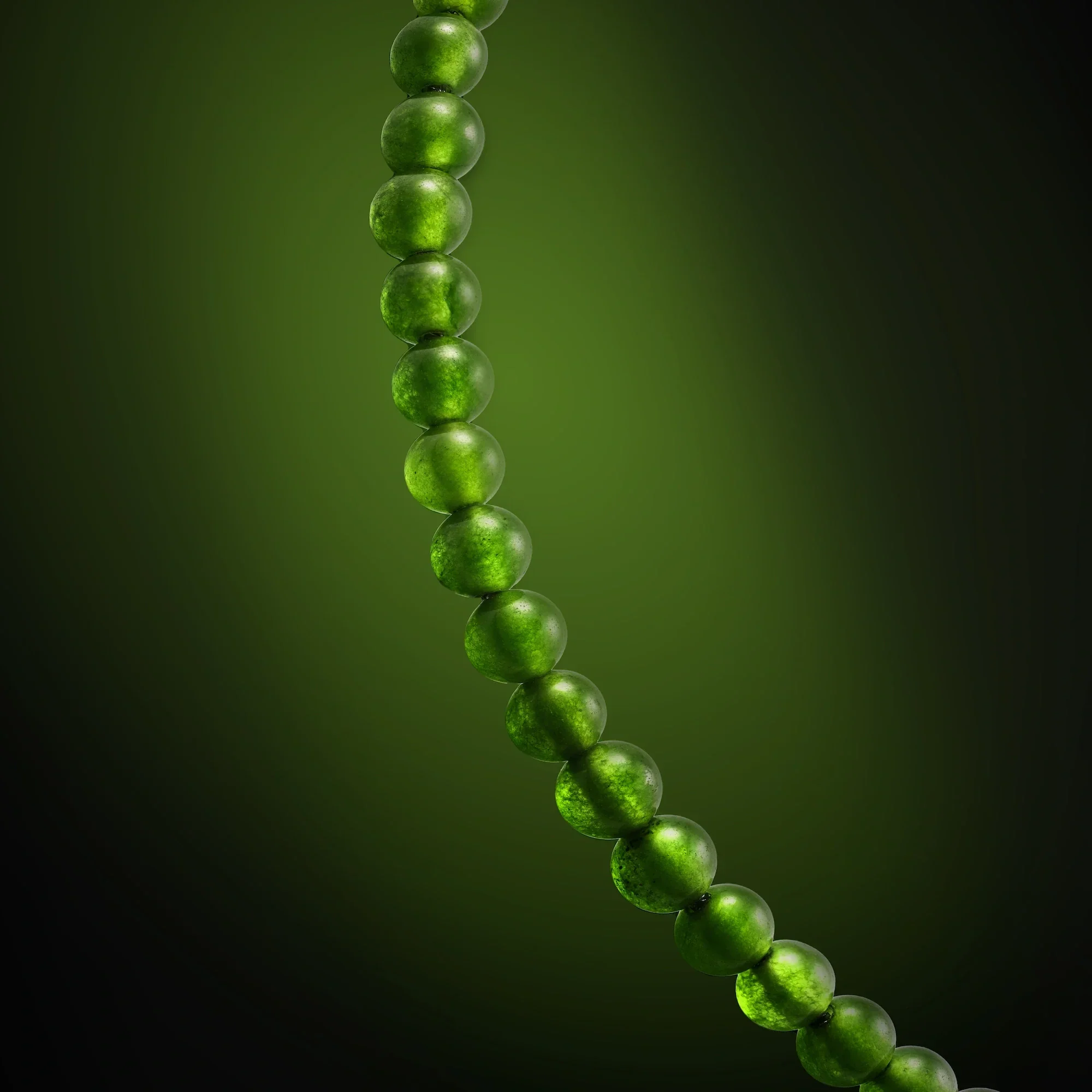 Spiritual Bead Set 8mm - Green & Black Onyx - Image 9