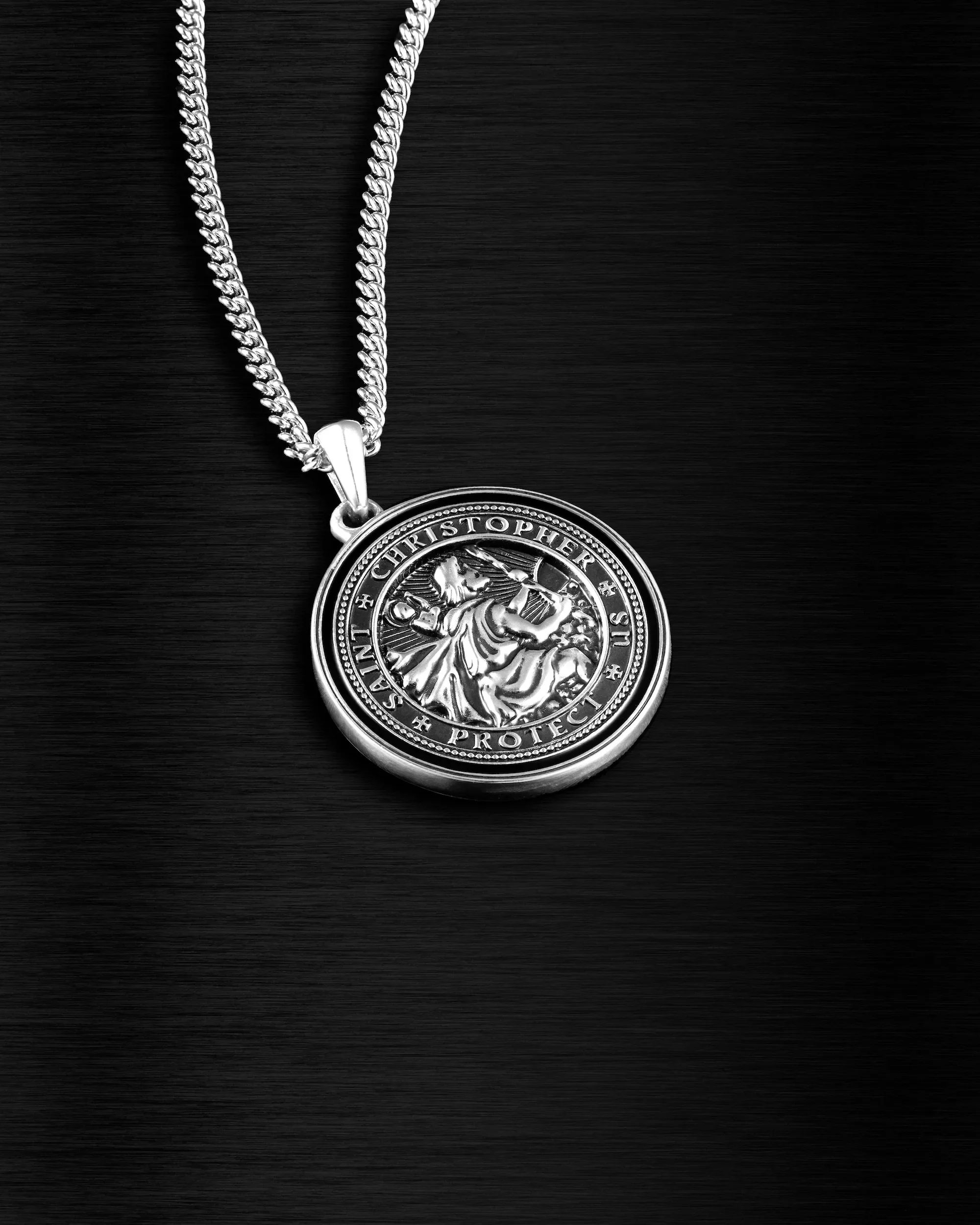 St. Christopher Set - Sterling Silver Set - Image 5