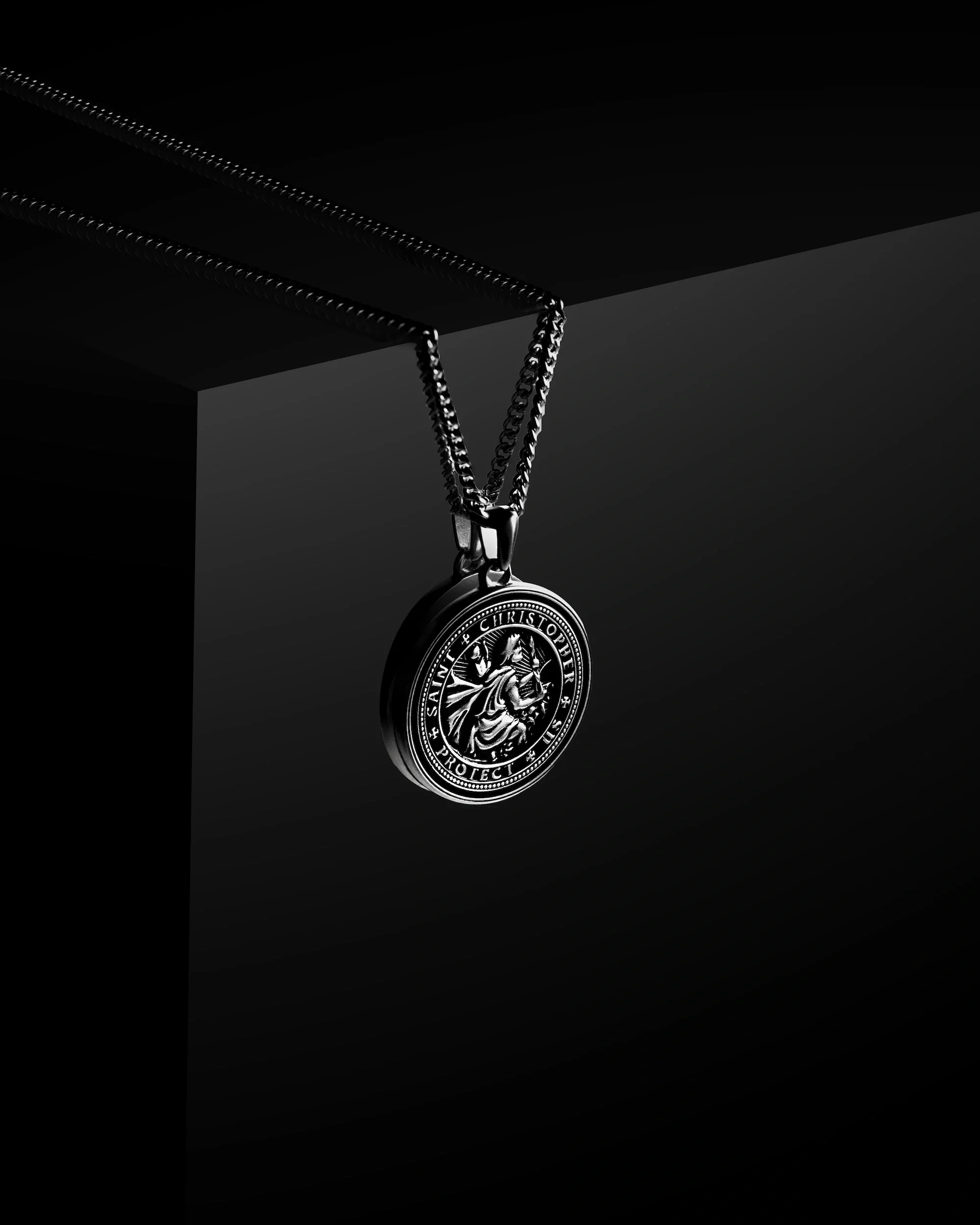 St. Christopher Set - Sterling Silver Set - Image 6