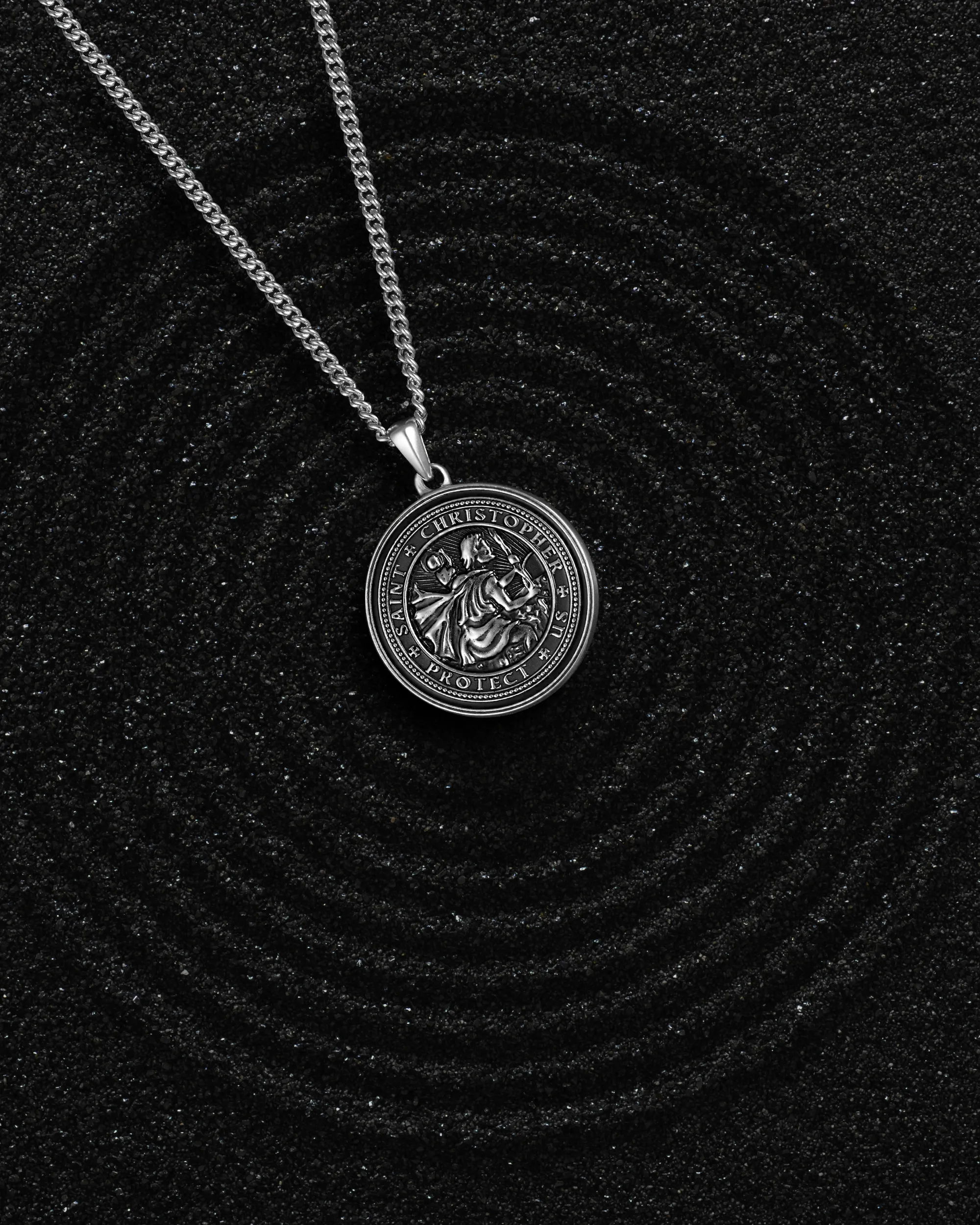 St. Christopher Set - Sterling Silver Set - Image 8