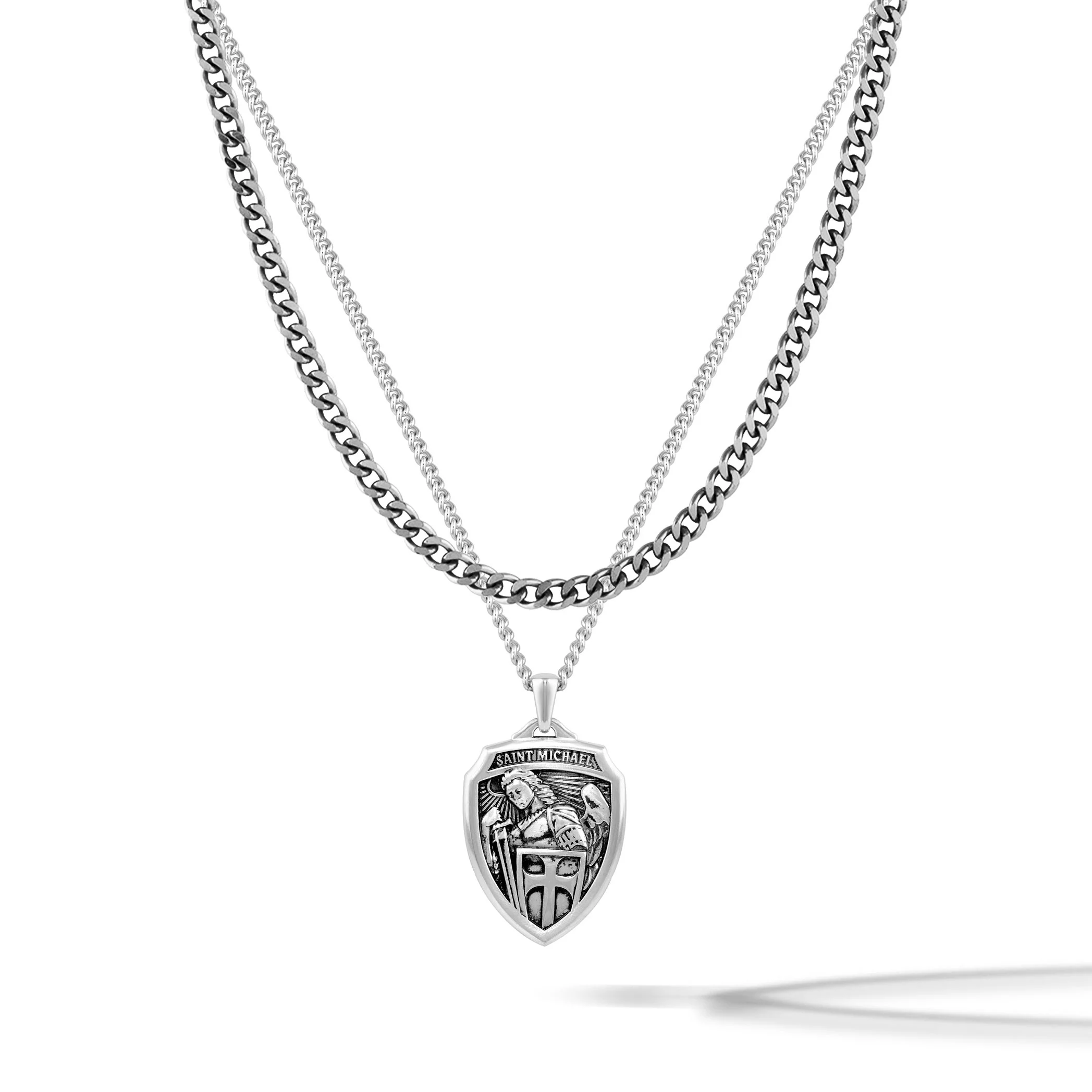 St. Michael Set - Sterling Silver Set