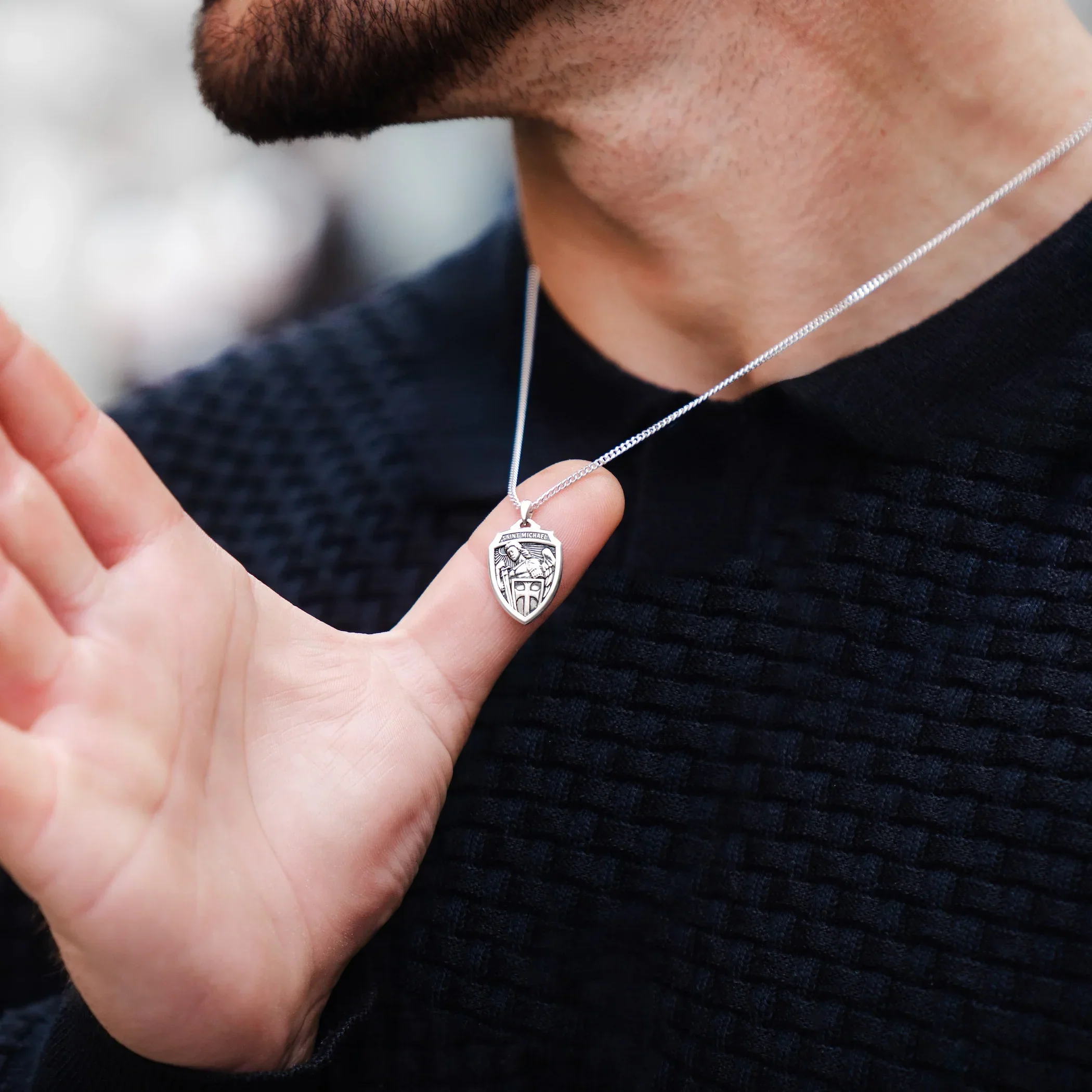 St. Michael Set - Sterling Silver Set - Image 3
