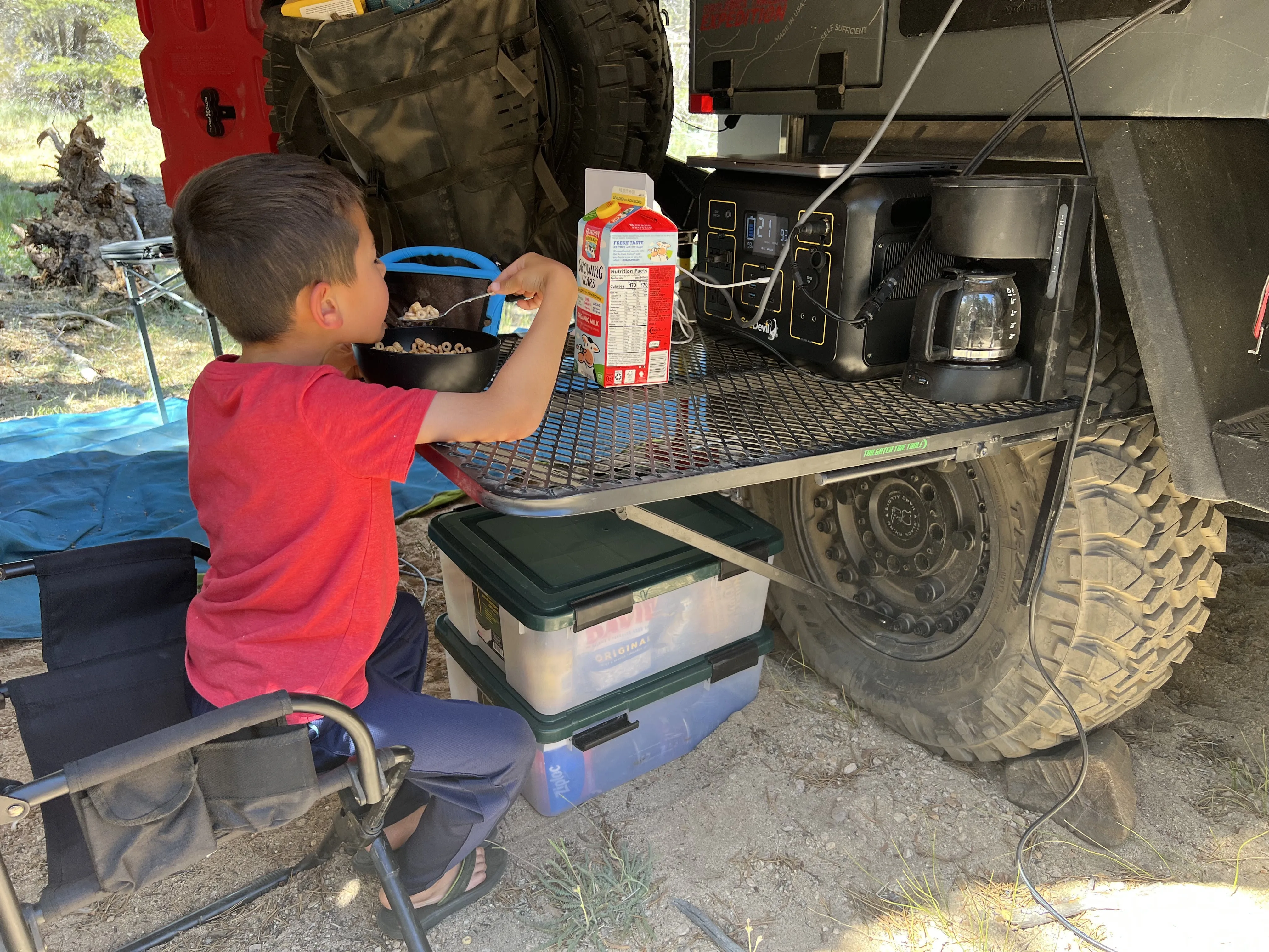 Standard Aluminum Camping Table - Image 3