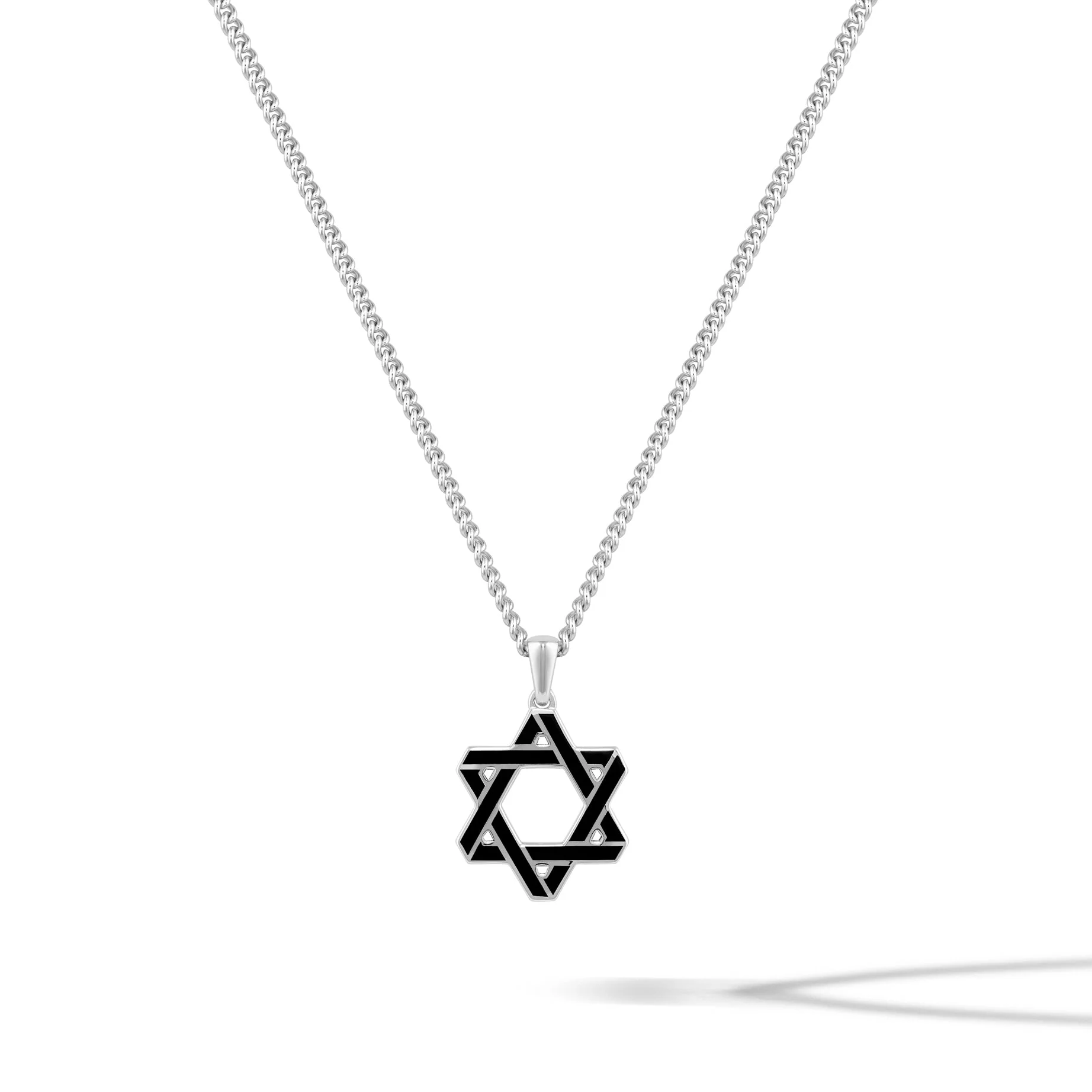 Star Of David Pendant - Black Onyx - Image 10