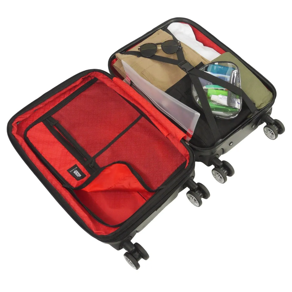 Star Wars Darth Vader Embossed 25" Spinner Suitcase - Image 2