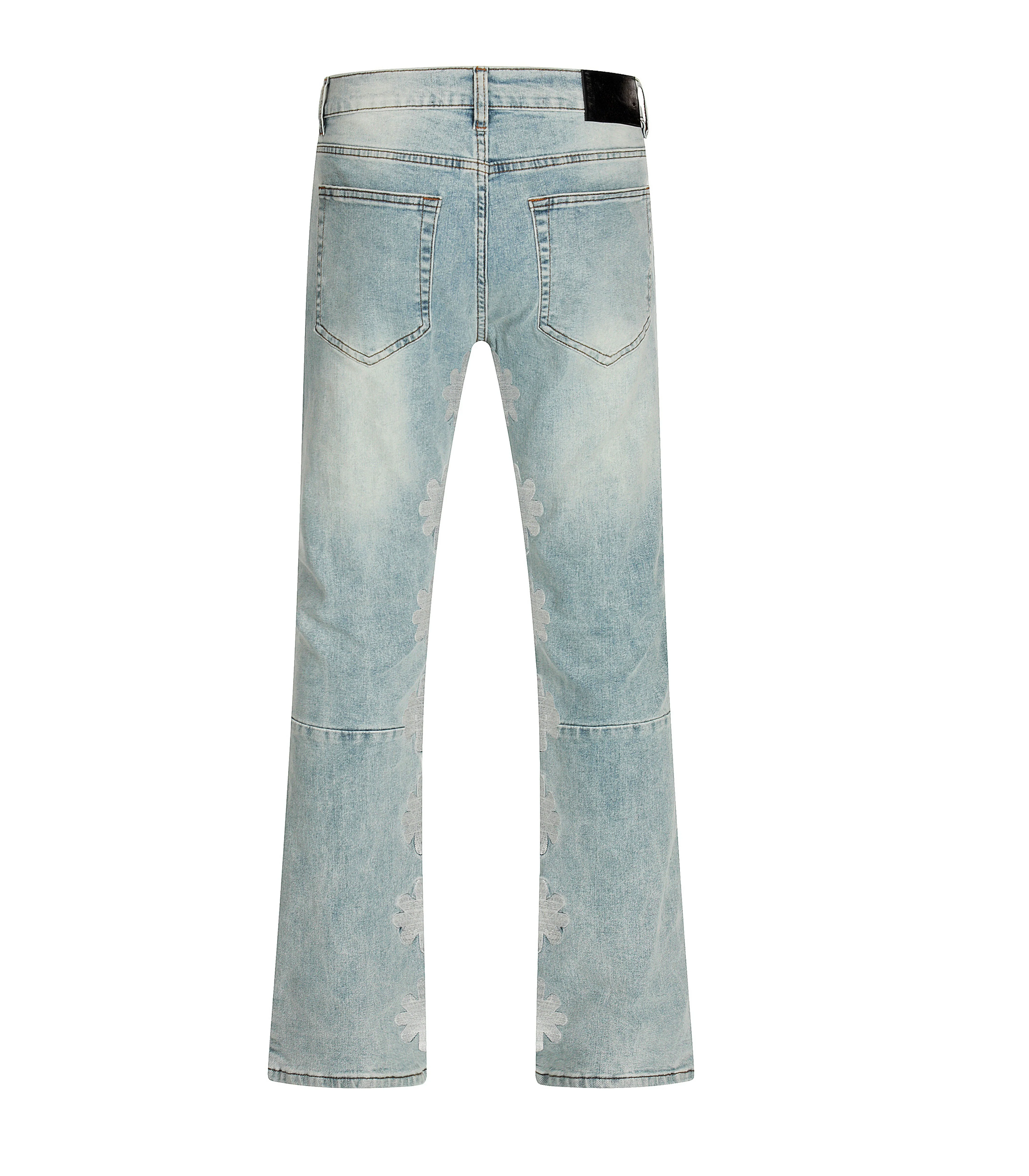 STONE ASTERISK FLARE DENIM - Image 2