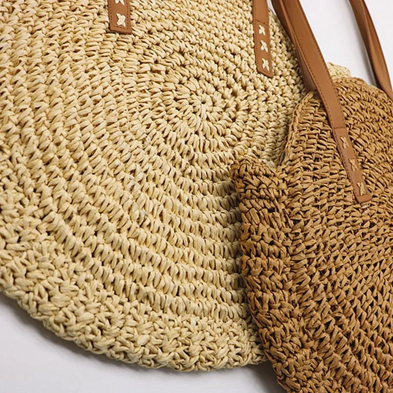 Straw Beach Tote Bag - Image 3