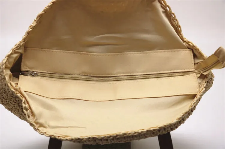 Straw Beach Tote Bag - Image 5