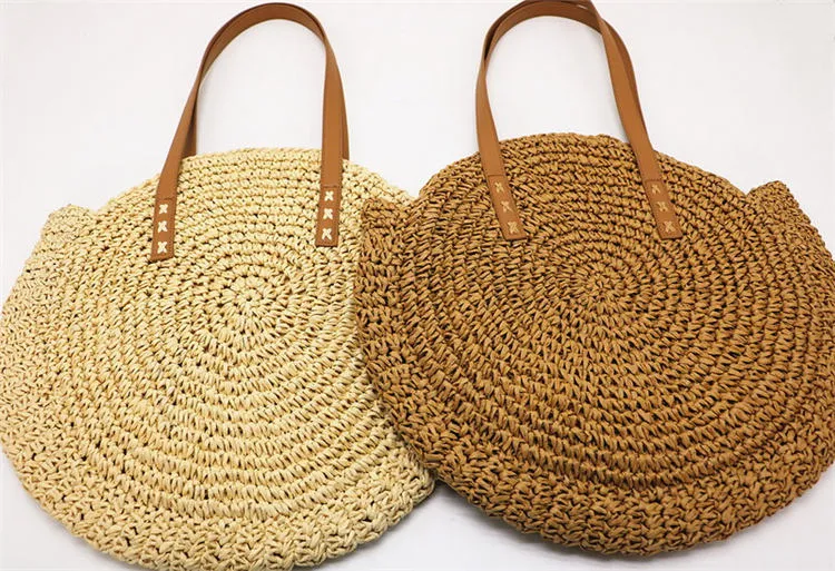 Straw Beach Tote Bag - Image 6