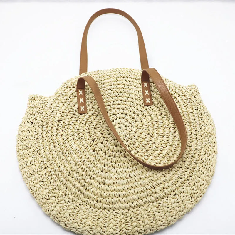 Straw Beach Tote Bag - Image 7