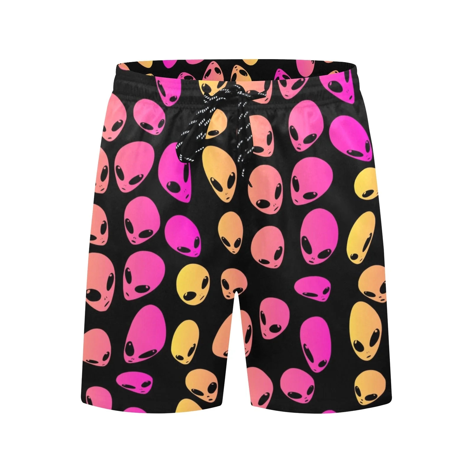 Strawberry Lemonade Alien Ombre Swim Shorts - Image 3