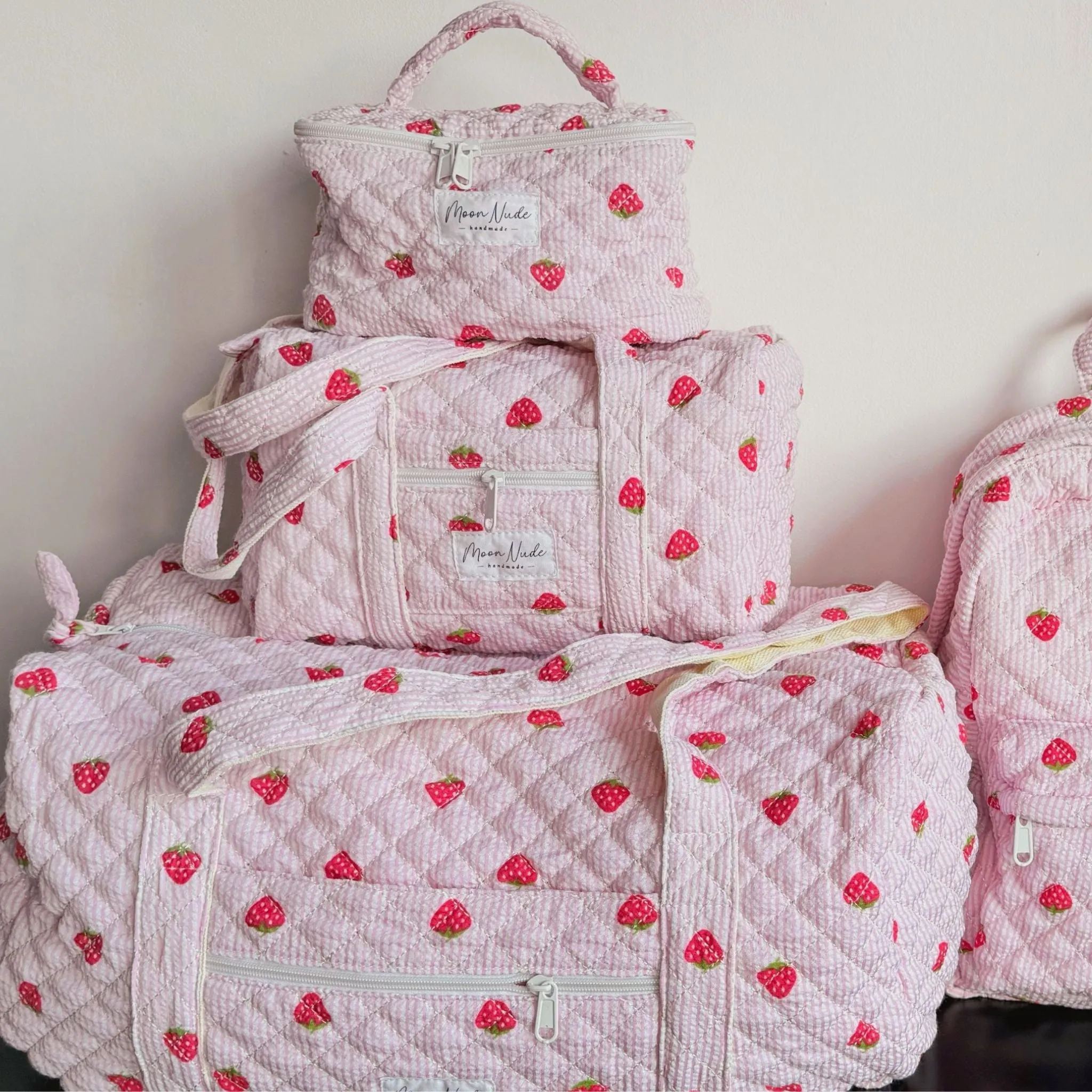Strawberry Mini Duffel Bag - Image 4