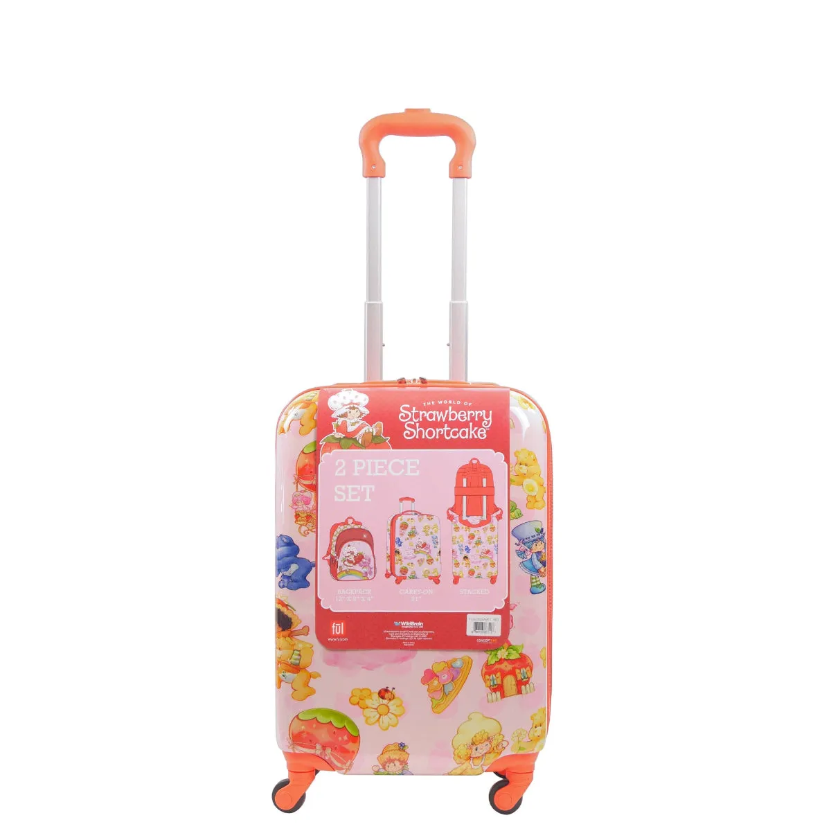 Strawberry Shortcake and Care Bears 2-Piece Luggage Set - Image 11