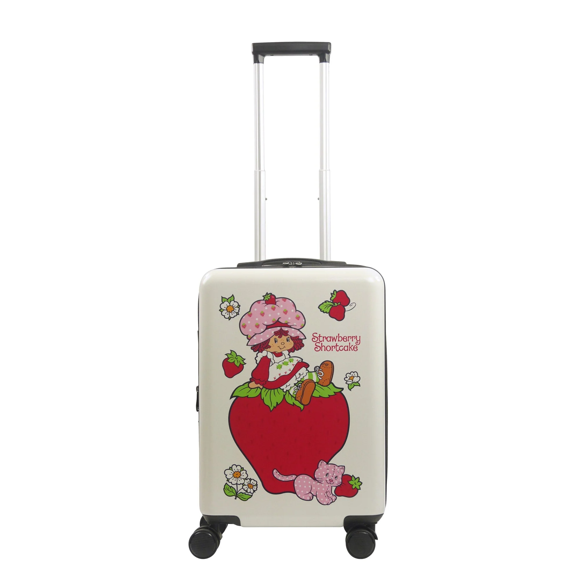 Strawberry Shortcake Ful 22.5" White Carry-On Luggage - Image 3
