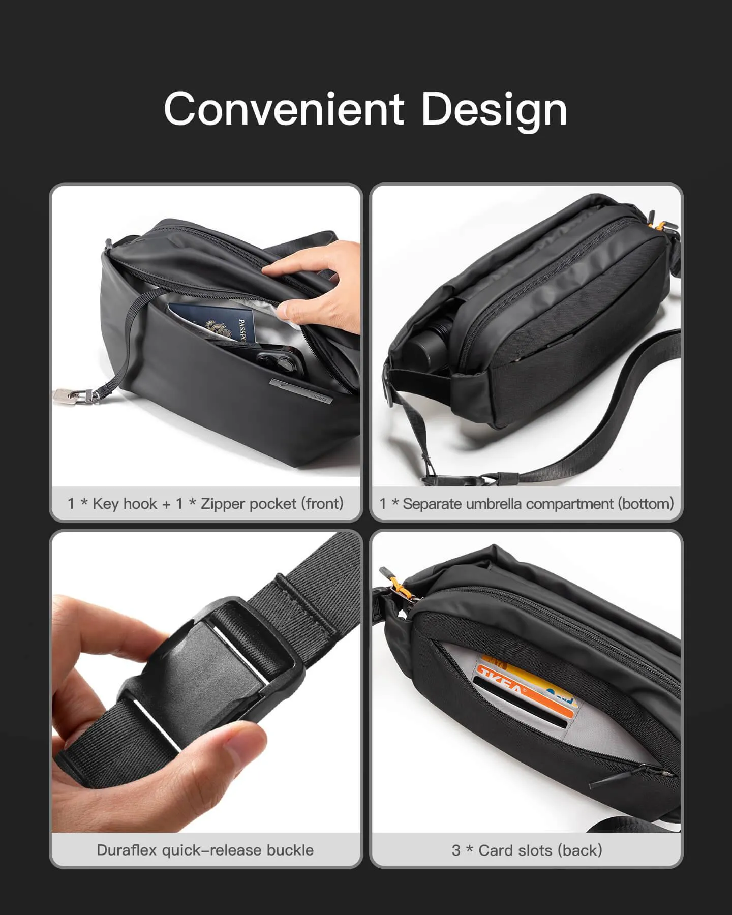 Stylish Sling Bag Crossbody Chest Bag - Image 5